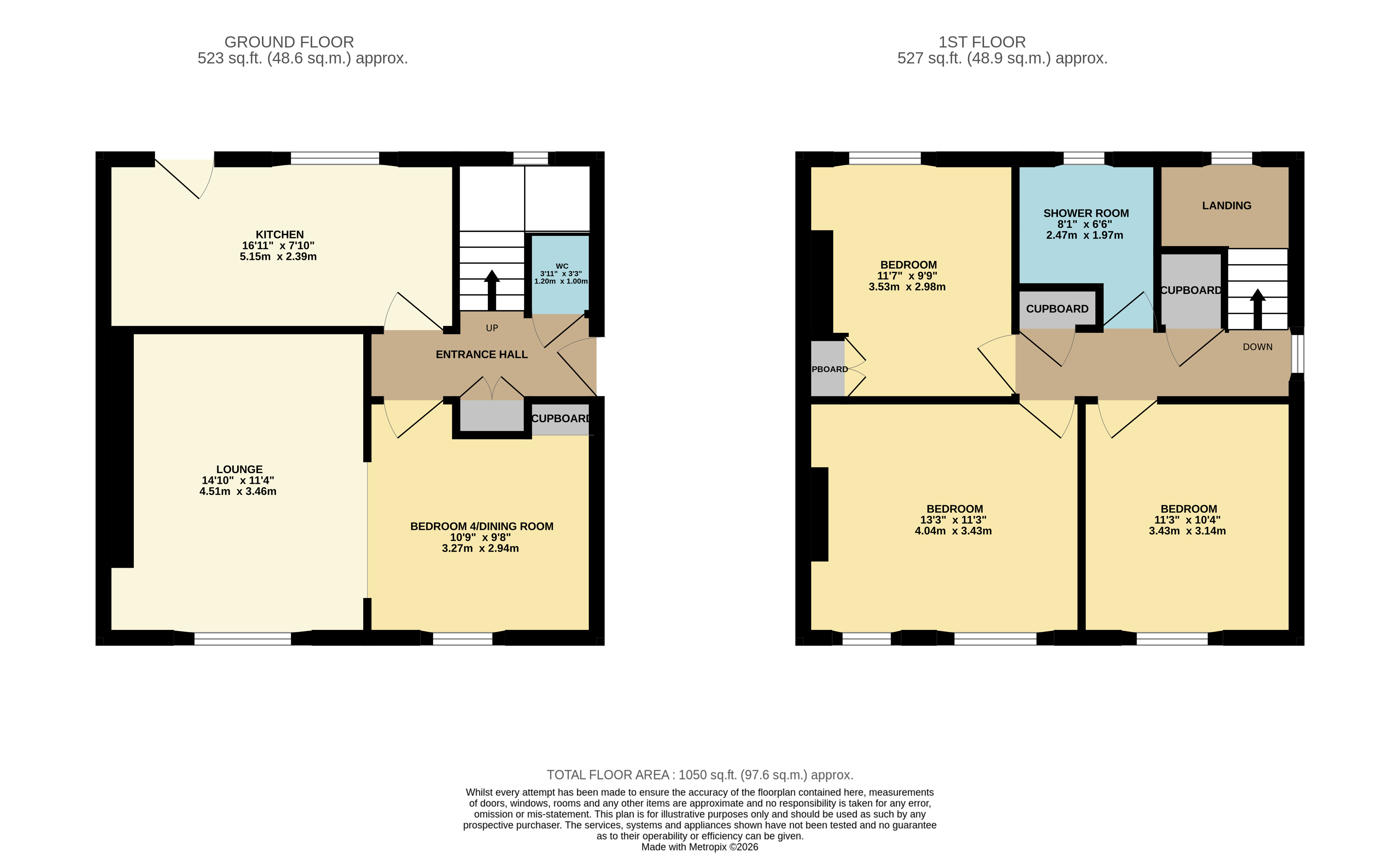 20, Falcon Road, Leven floorplan