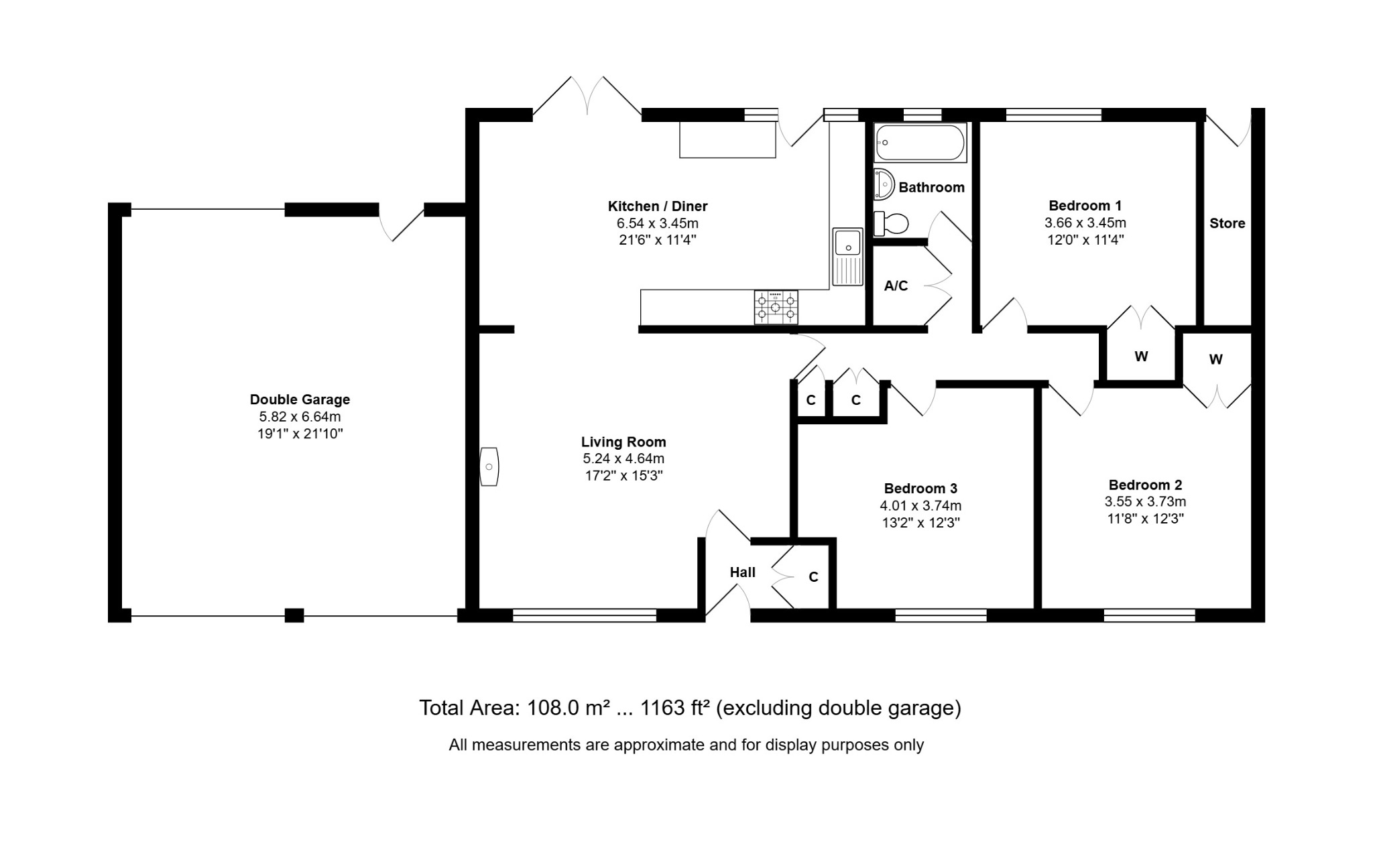 5 Cherrywood Avenue, Wicken Green Village, Norfolk floorplan