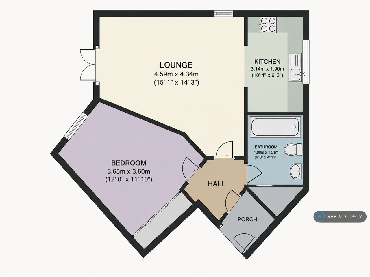 Norbury Avenue, Watford floorplan