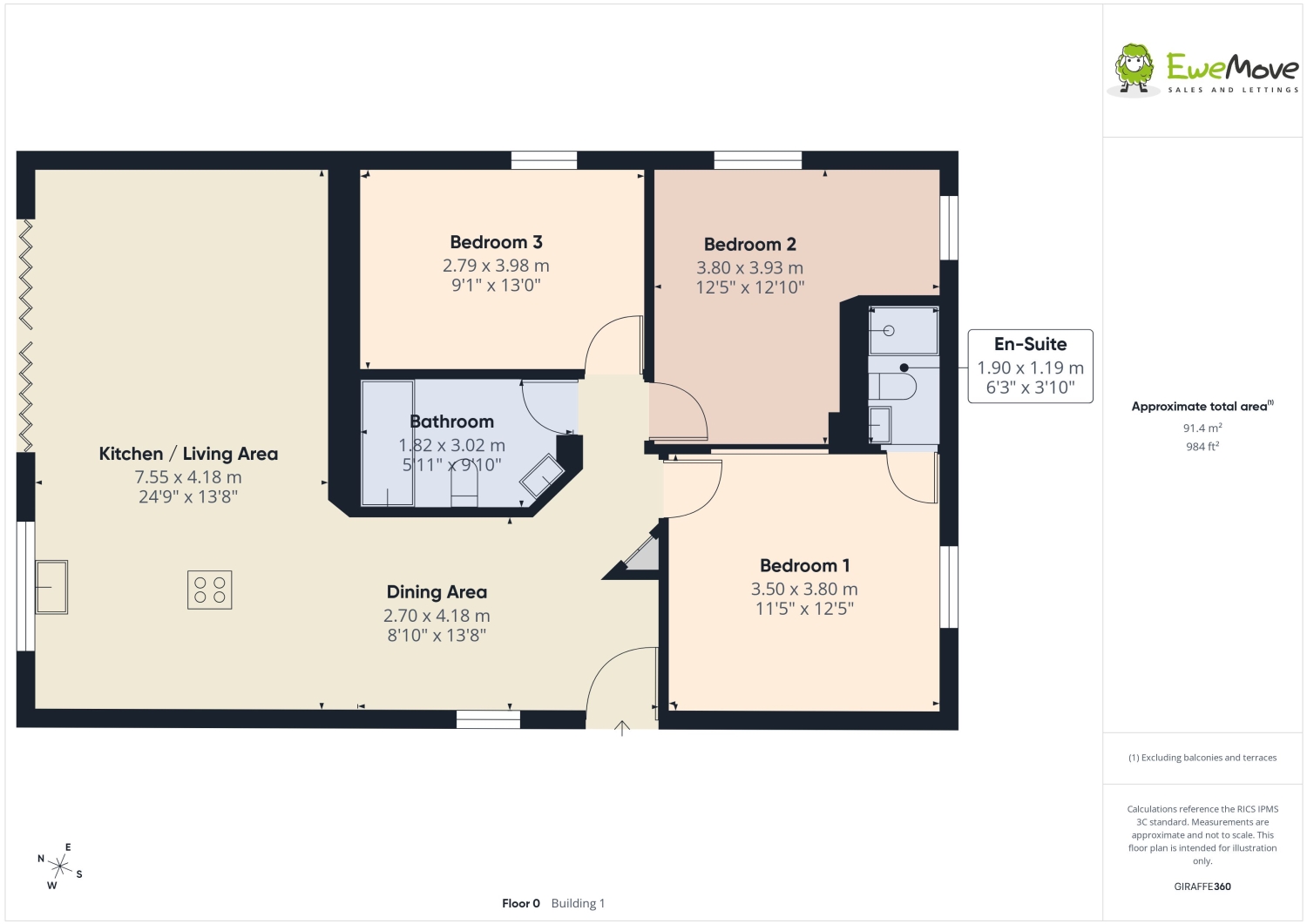 1, Kentmere Drive, York floorplan