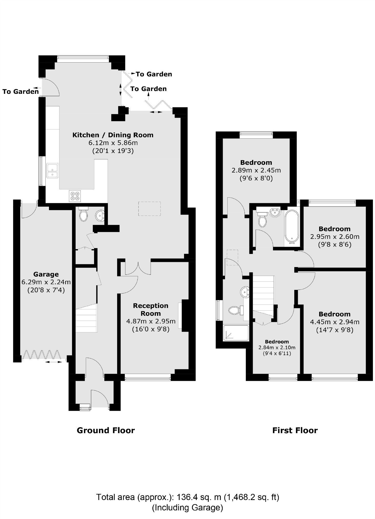89, Stratton Road, Sunbury-On-Thames floorplan