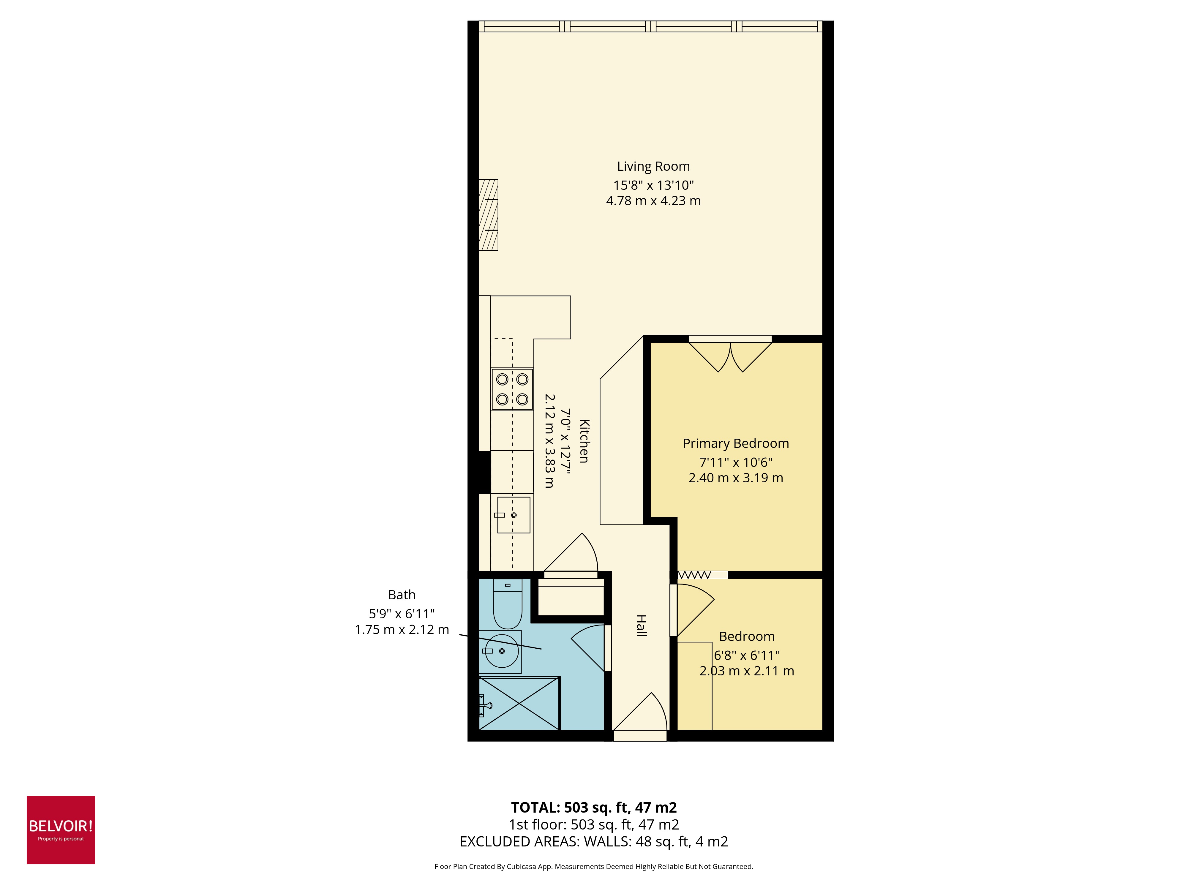 7a, Redcliffe Apartments, Swansea floorplan