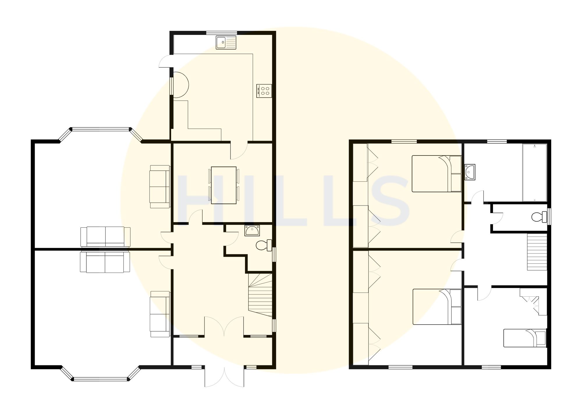 23 Manor Road, Salford floorplan