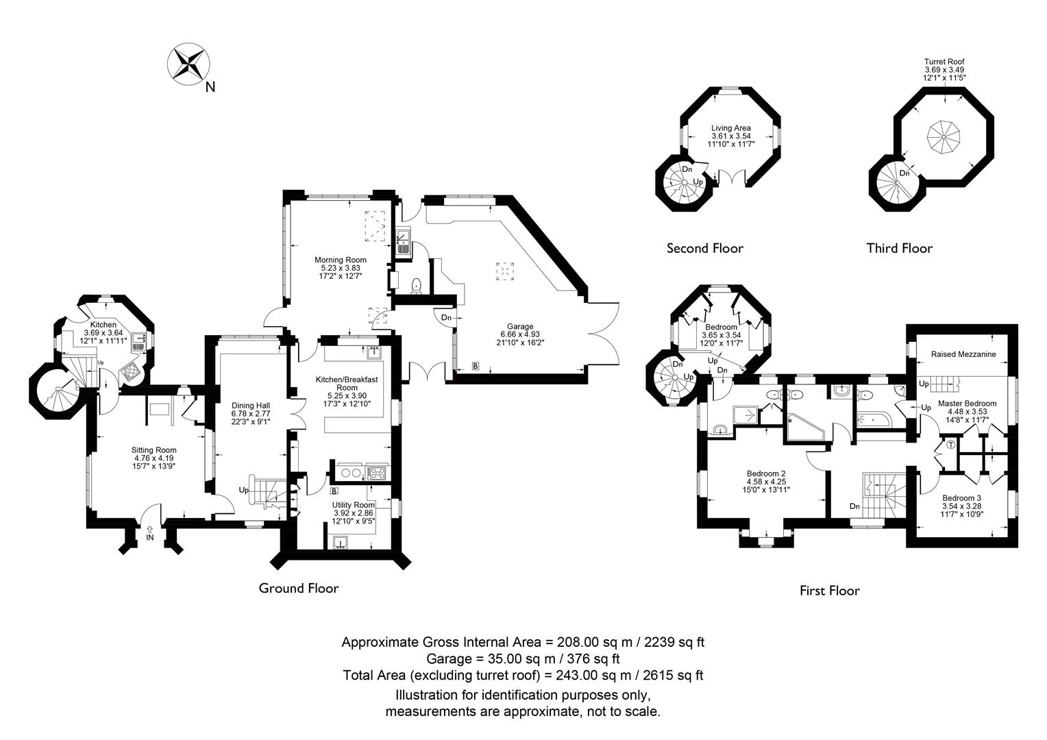 4 Bedrooms Detached house for sale in Clopton, Stratford-Upon-Avon, Warwickshire CV37