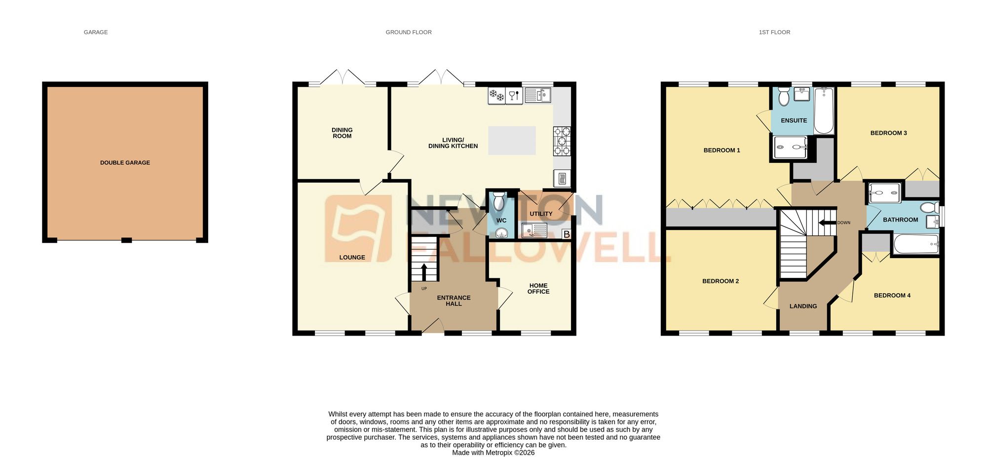 6 Westland Drive, Newark floorplan