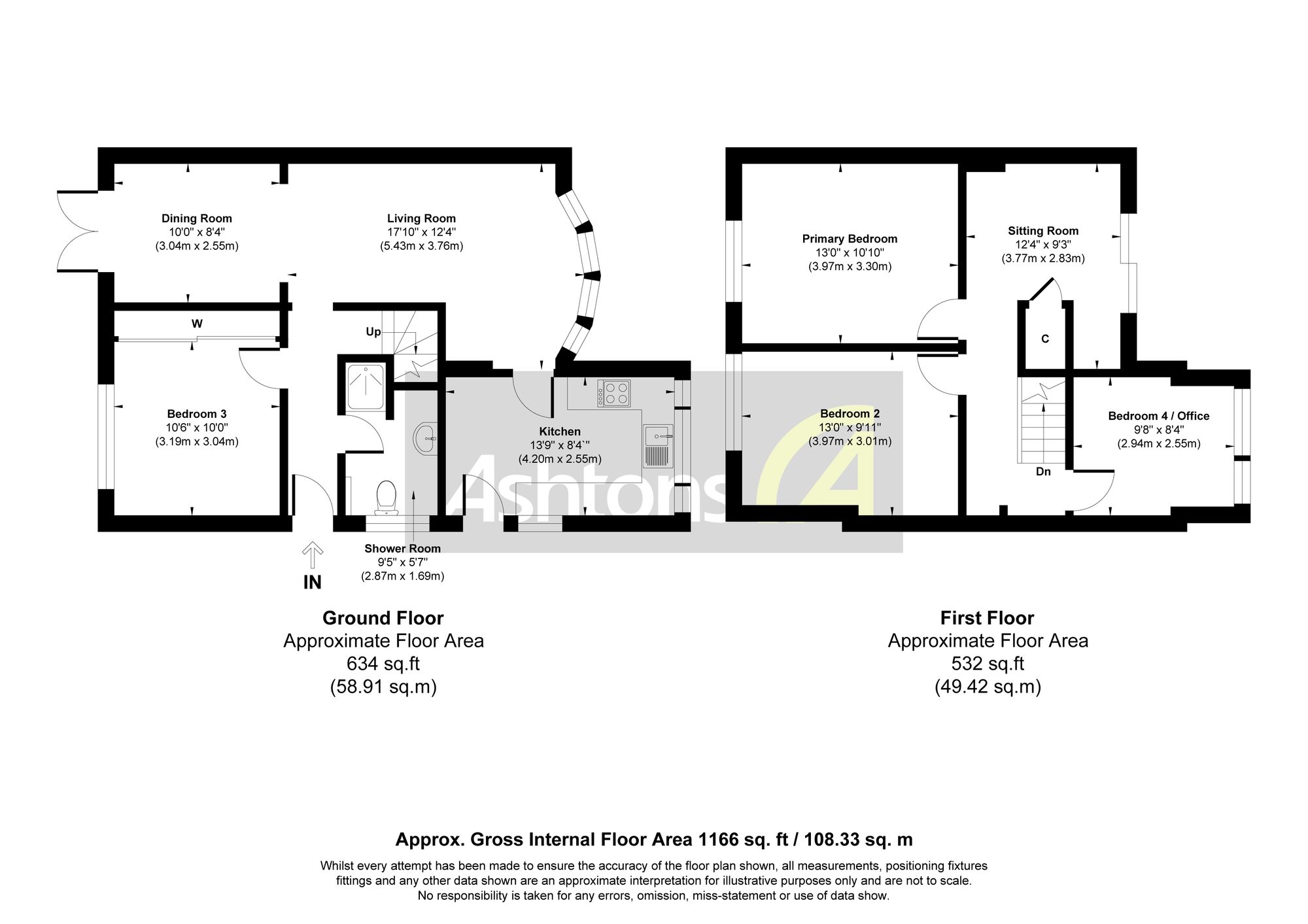 18 Langholm Road, Wigan floorplan
