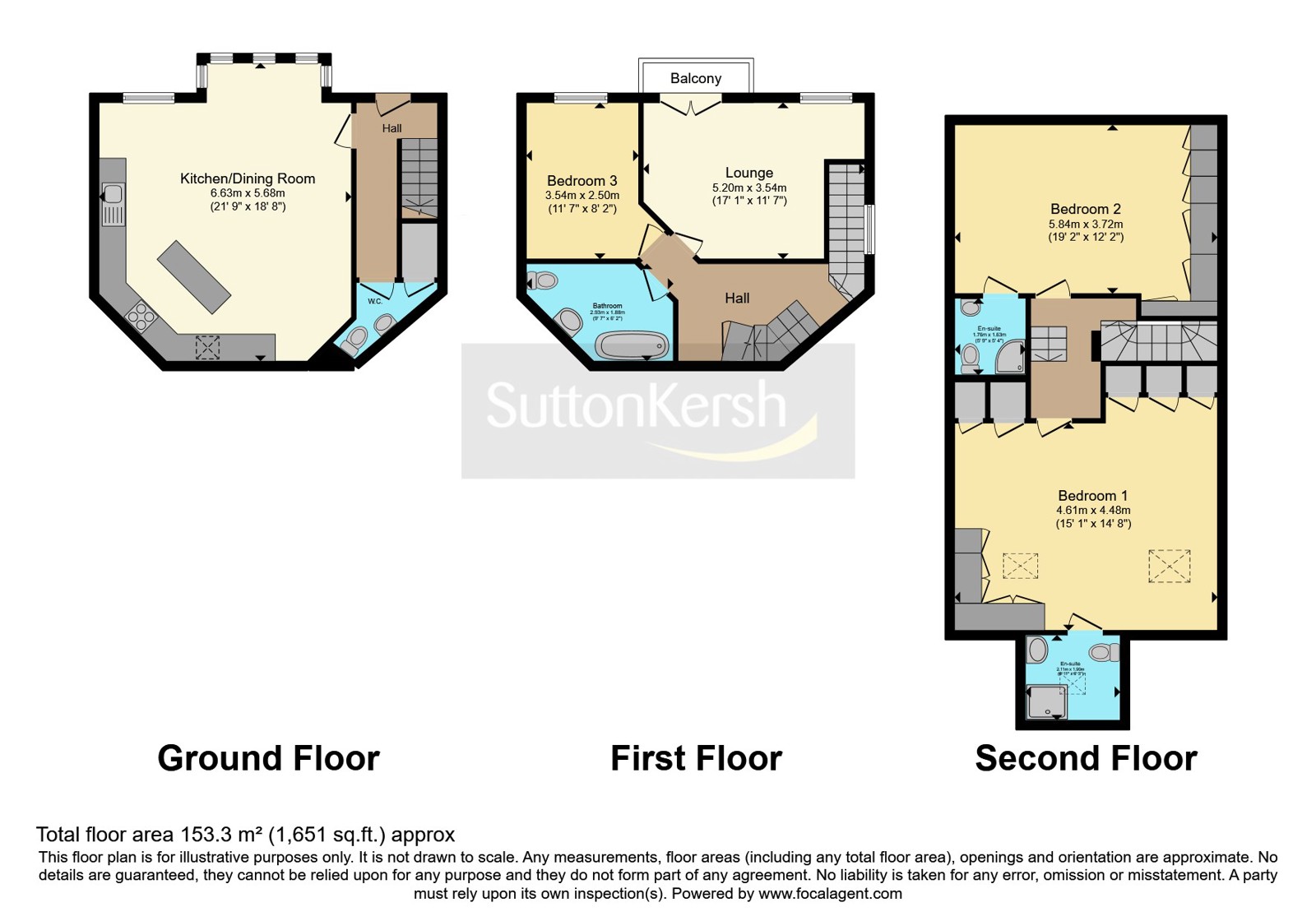 Apartment 5, 280, Allerton Road, Liverpool floorplan