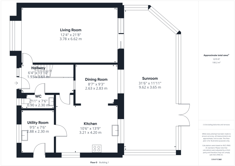 The Poplars, Charlestown, Pontefract floorplan