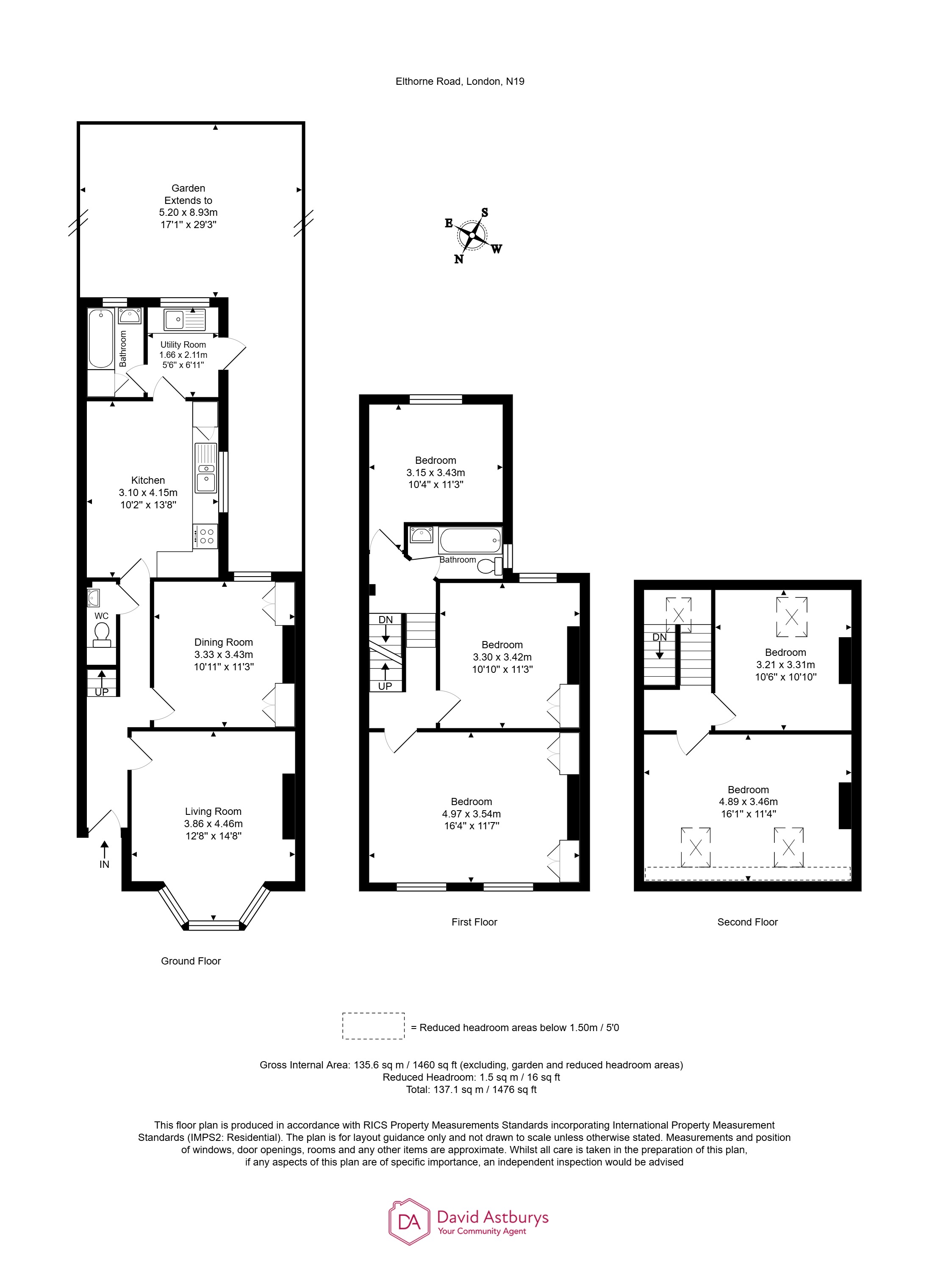 26, Elthorne Road, Archway floorplan