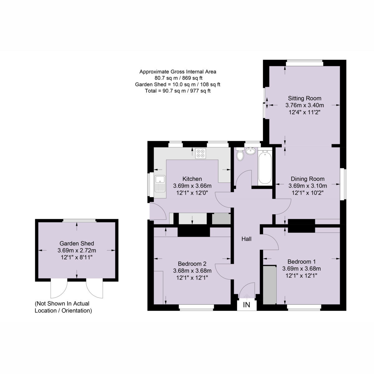 15, North Poulner Road, Ringwood floorplan