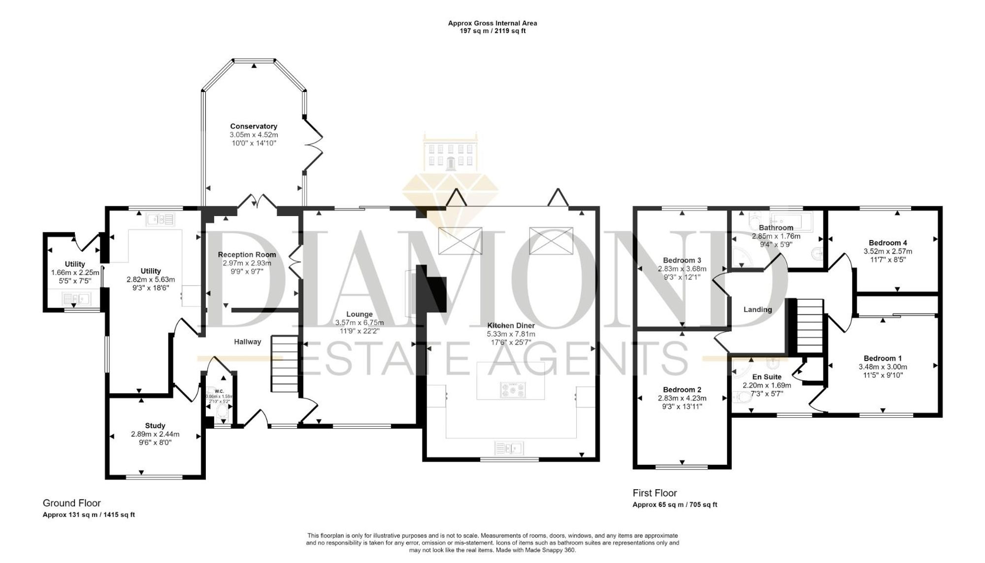 Hedgerow House Crown Hill, Tiverton floorplan