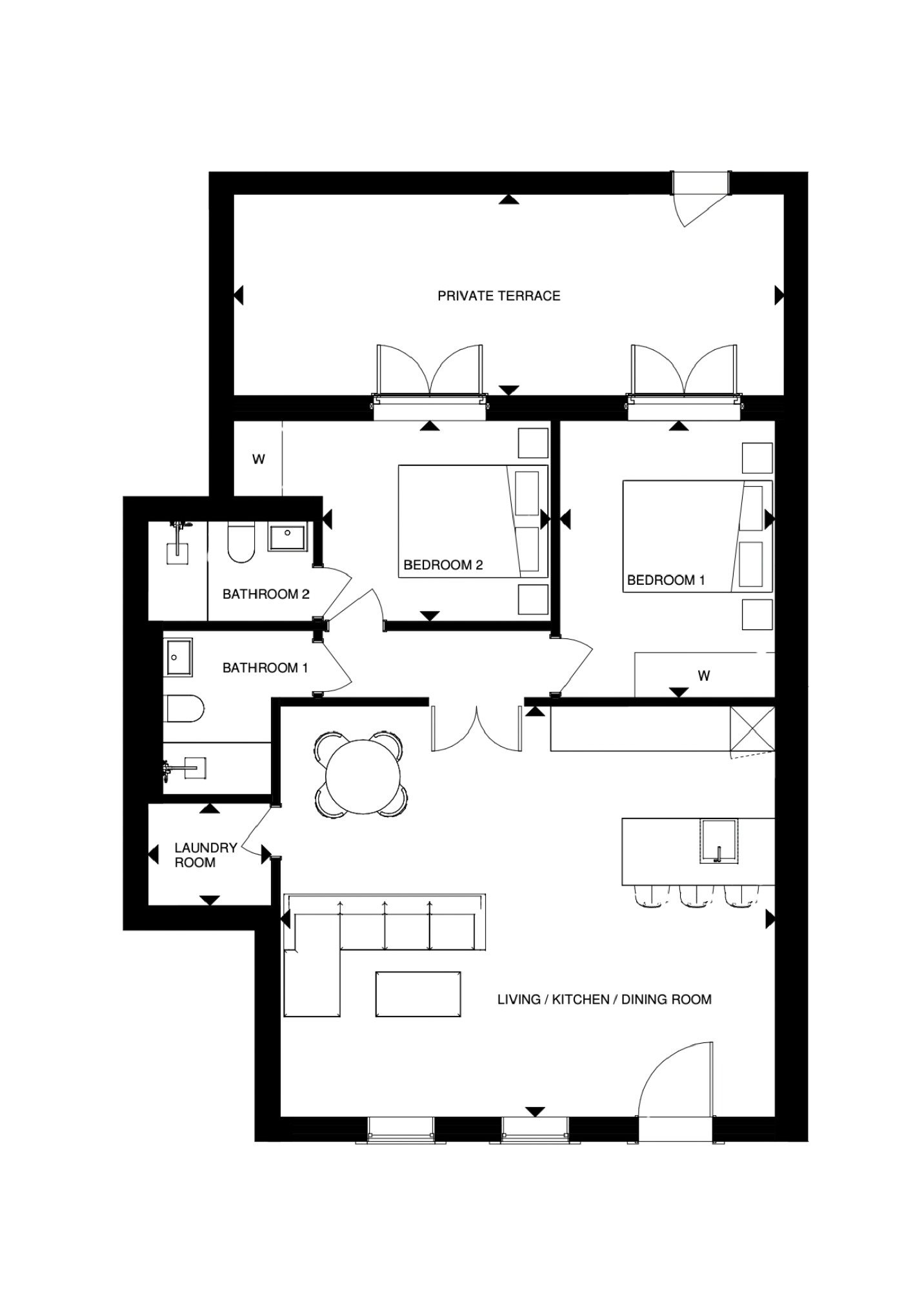Apartment 10, 17-19, Albion Place, Ramsgate floorplan