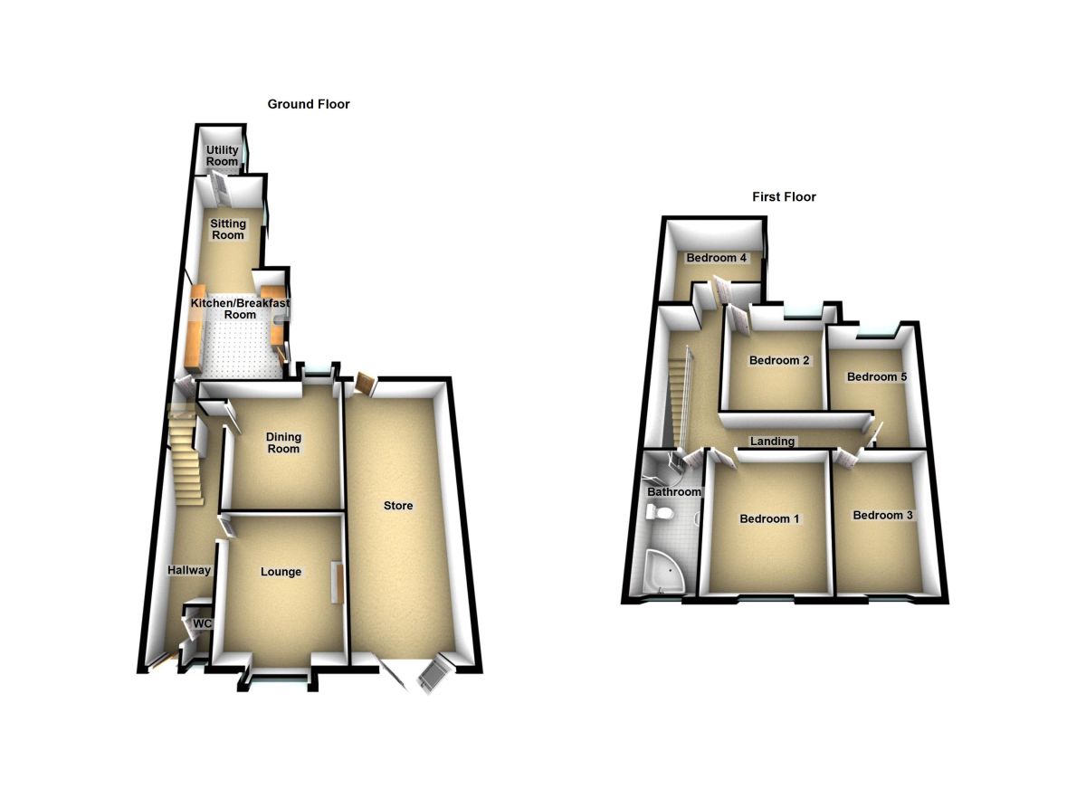5 Bedrooms Terraced house for sale in Park Road, Bedworth CV12