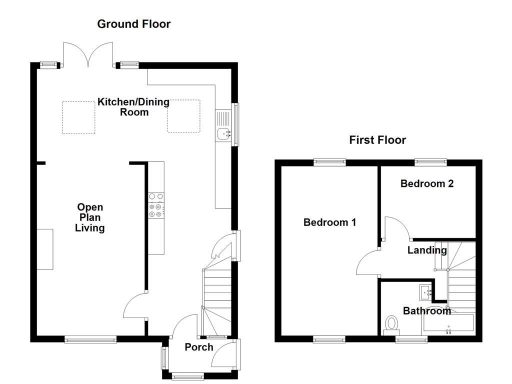 124, Bolton Road, Manchester floorplan