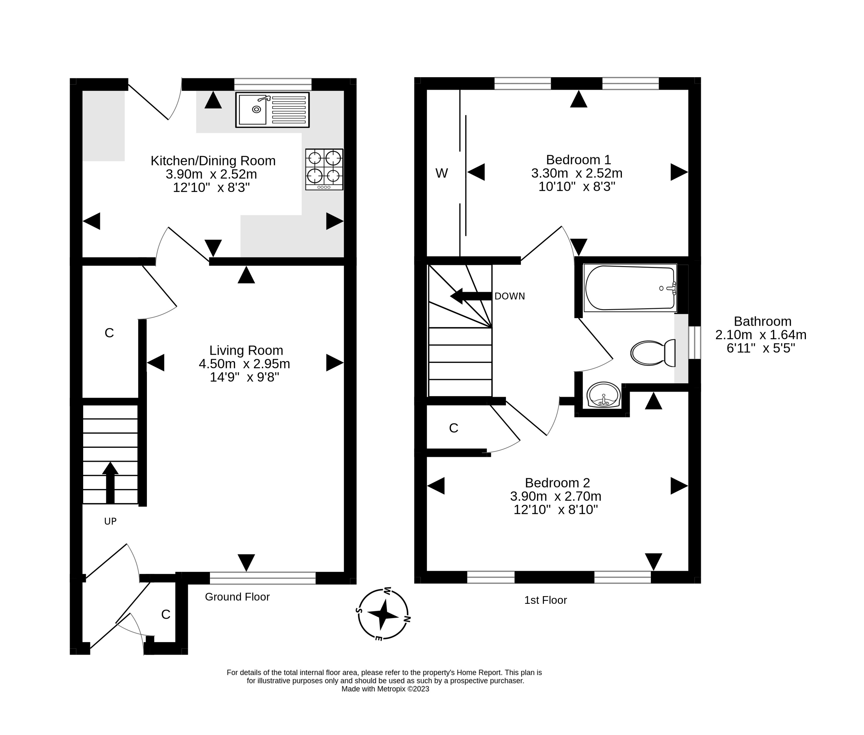 West Pilton Street, Edinburgh floorplan