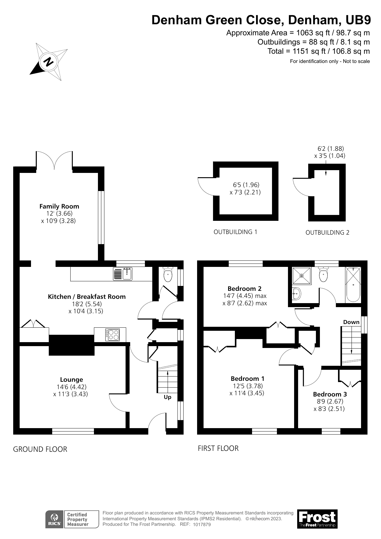 38, Denham Green Close, Buckinghamshire floorplan