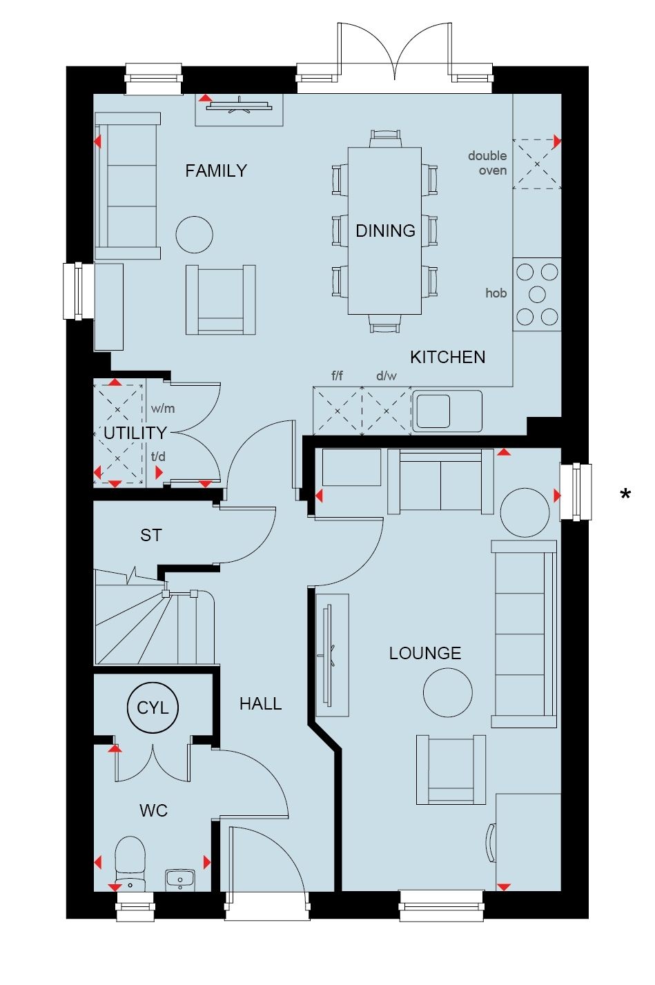 HA020133, Ixworth Road, Thurston, Bury St Edmunds floorplan