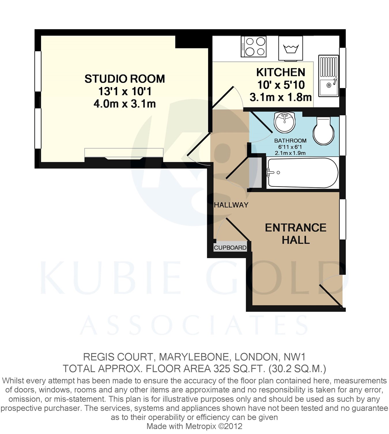 0 Bedrooms Studio to rent in Regis Court, Melcombe Place, Marylebone, London NW1