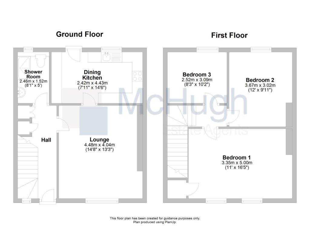 21, McGhee Street, Clydebank floorplan