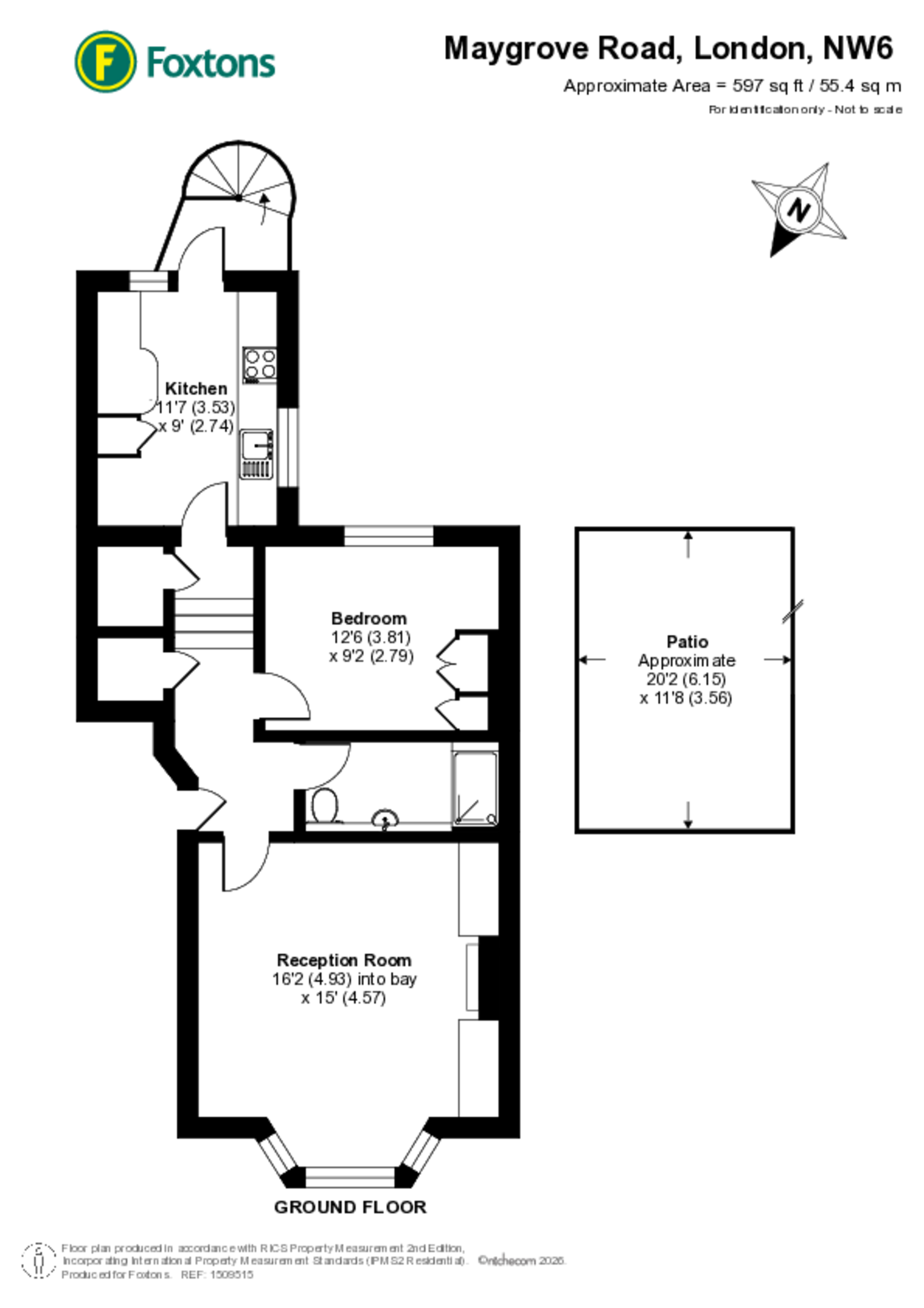 Maygrove Road, NW6, West Hampstead floorplan