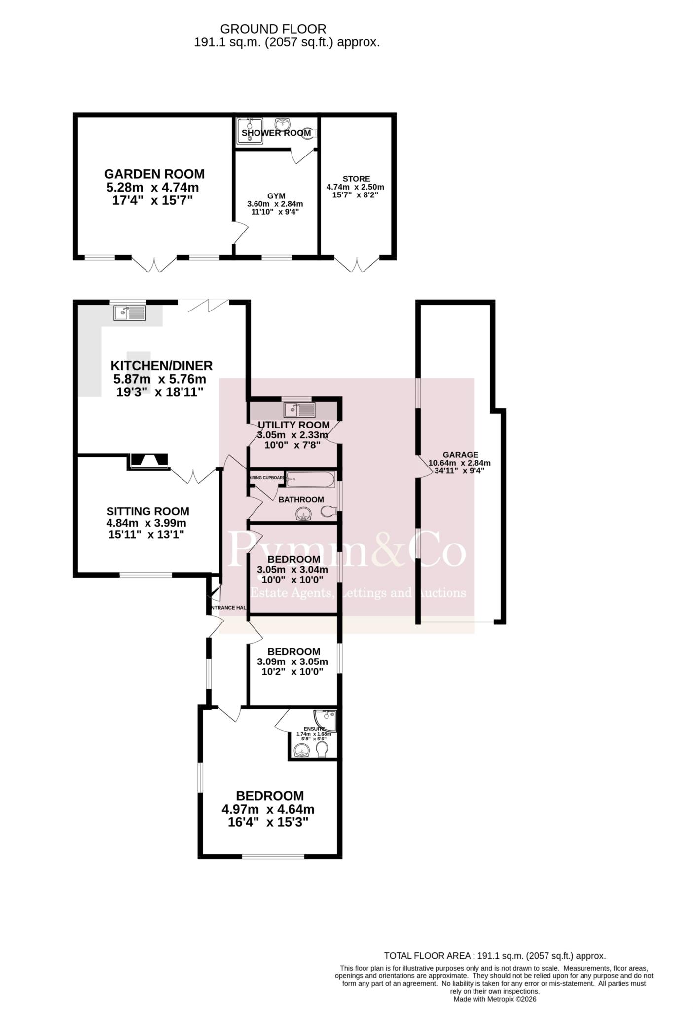 19, Pineheath Road, Holt floorplan