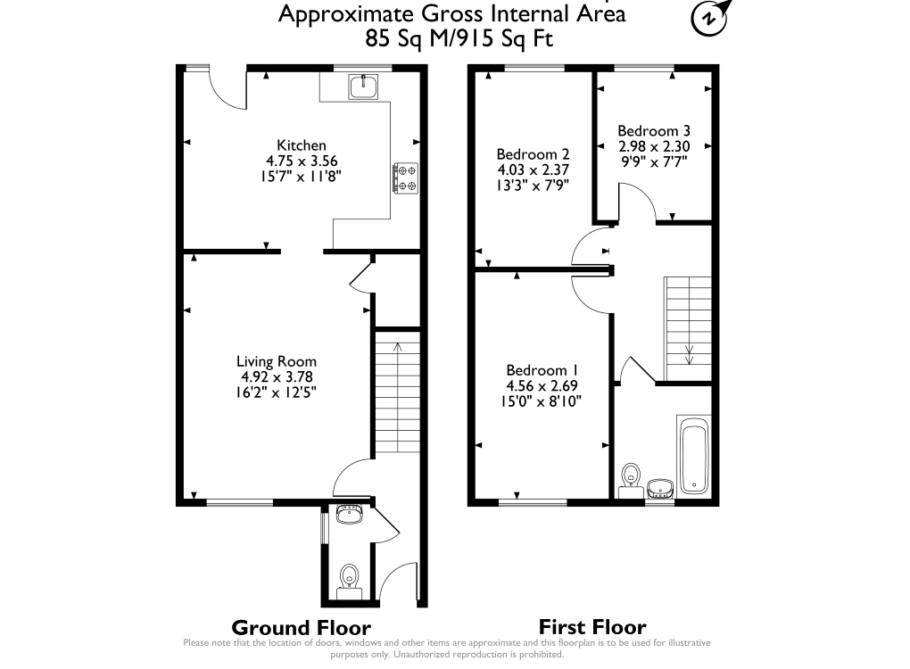Kirkstone Road North, Litherland floorplan