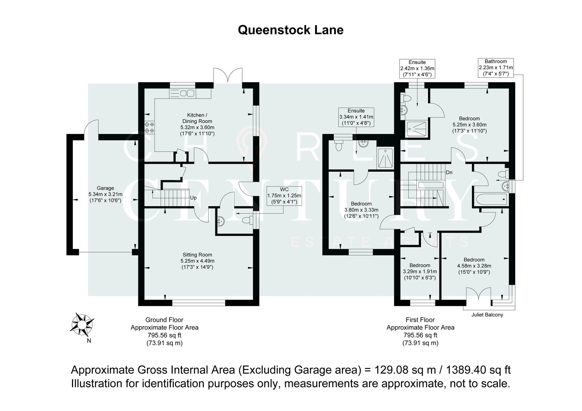 16 Queenstock Lane, Uckfield floorplan