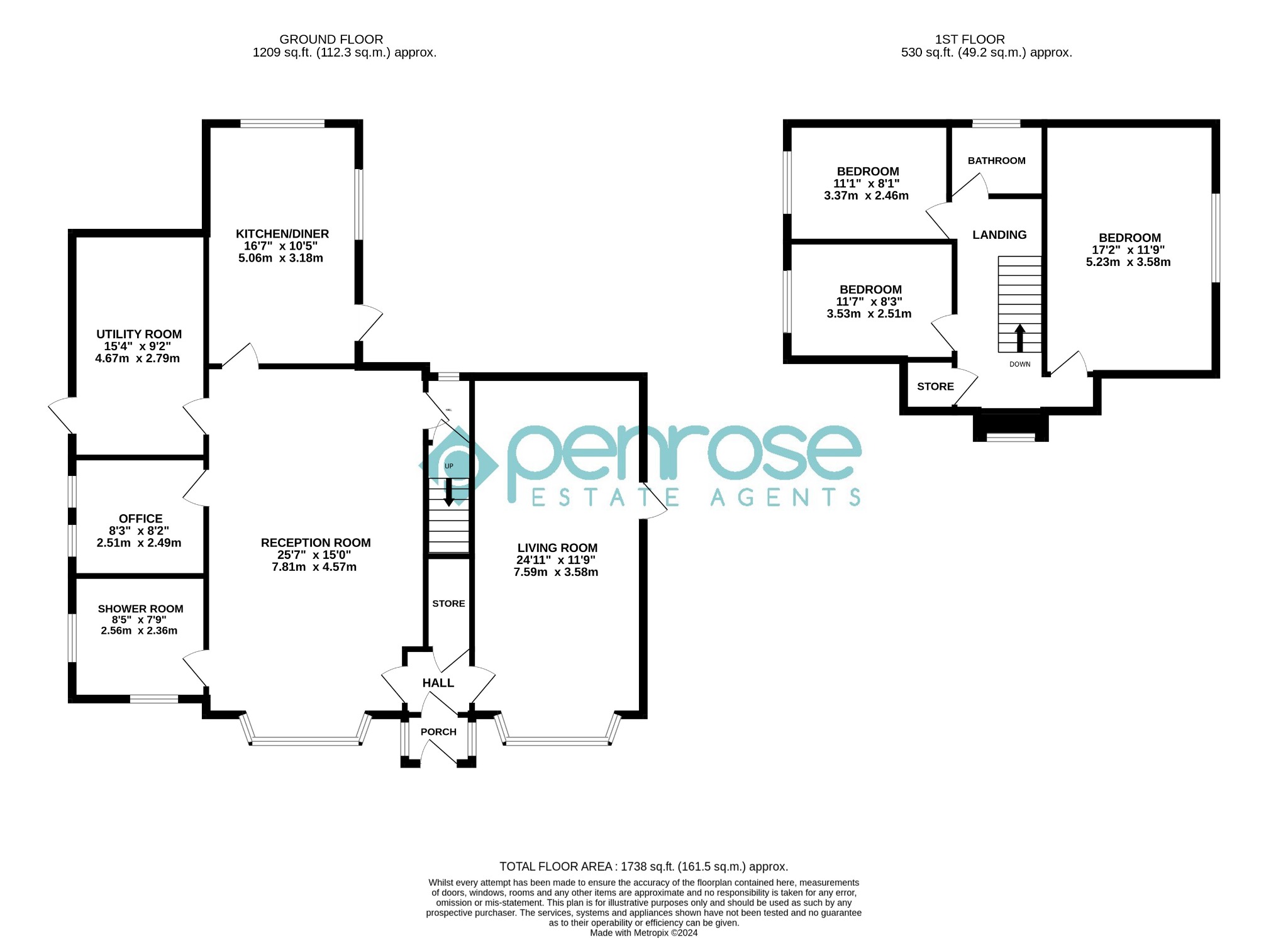 56, Streatley Road, Luton floorplan