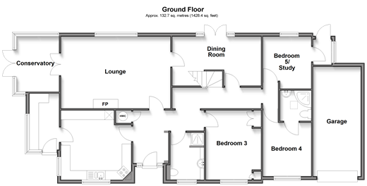 The Green Woodchurch, Ashford floorplan