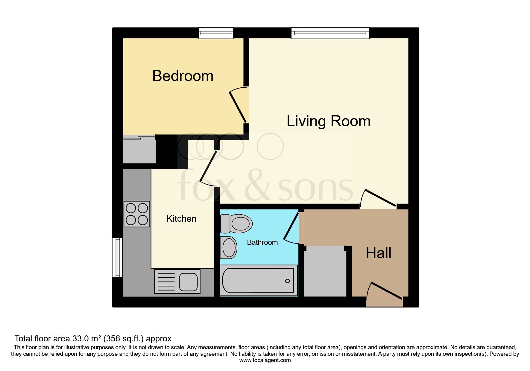 Clevelands, 2, Perrymount Road, HAYWARDS HEATH floorplan