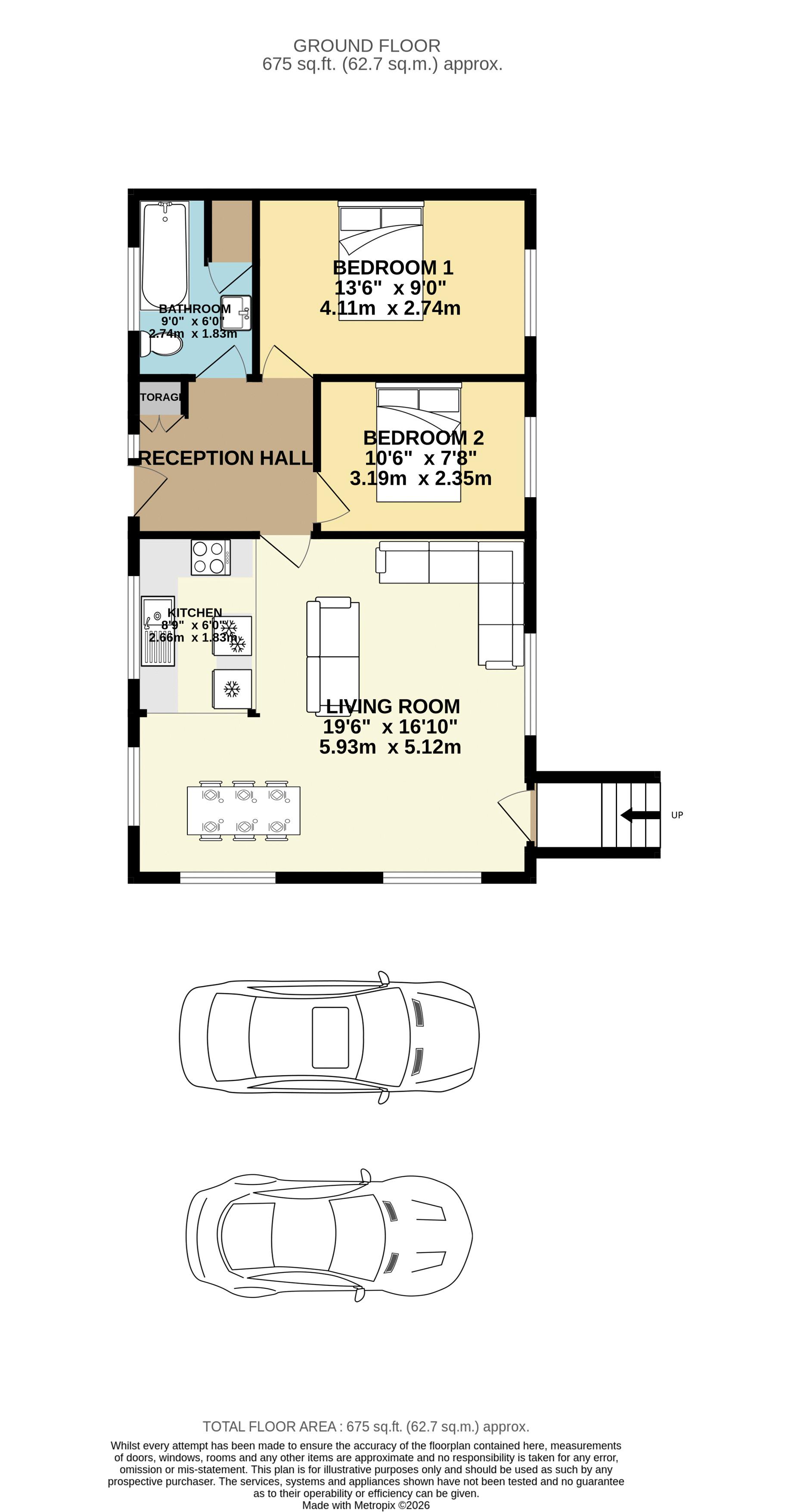 The Cart Lodge, Otham Street, Maidstone floorplan
