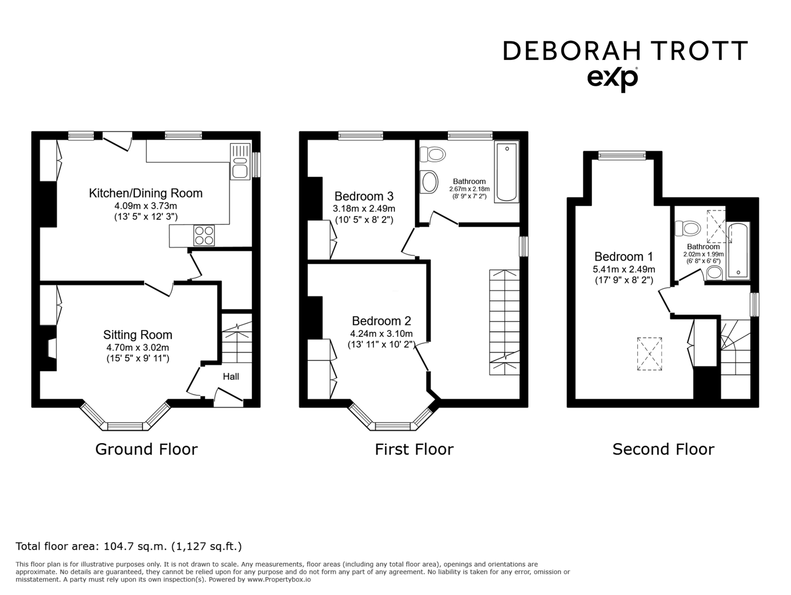 27, Weald View Road, Tonbridge floorplan