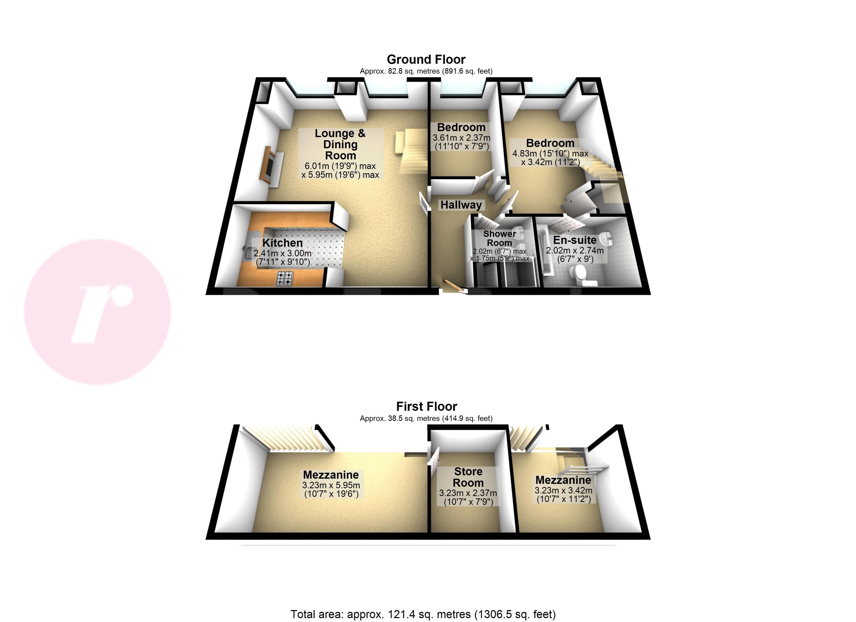 8 The Spinnings, Waterside Road, Bury floorplan