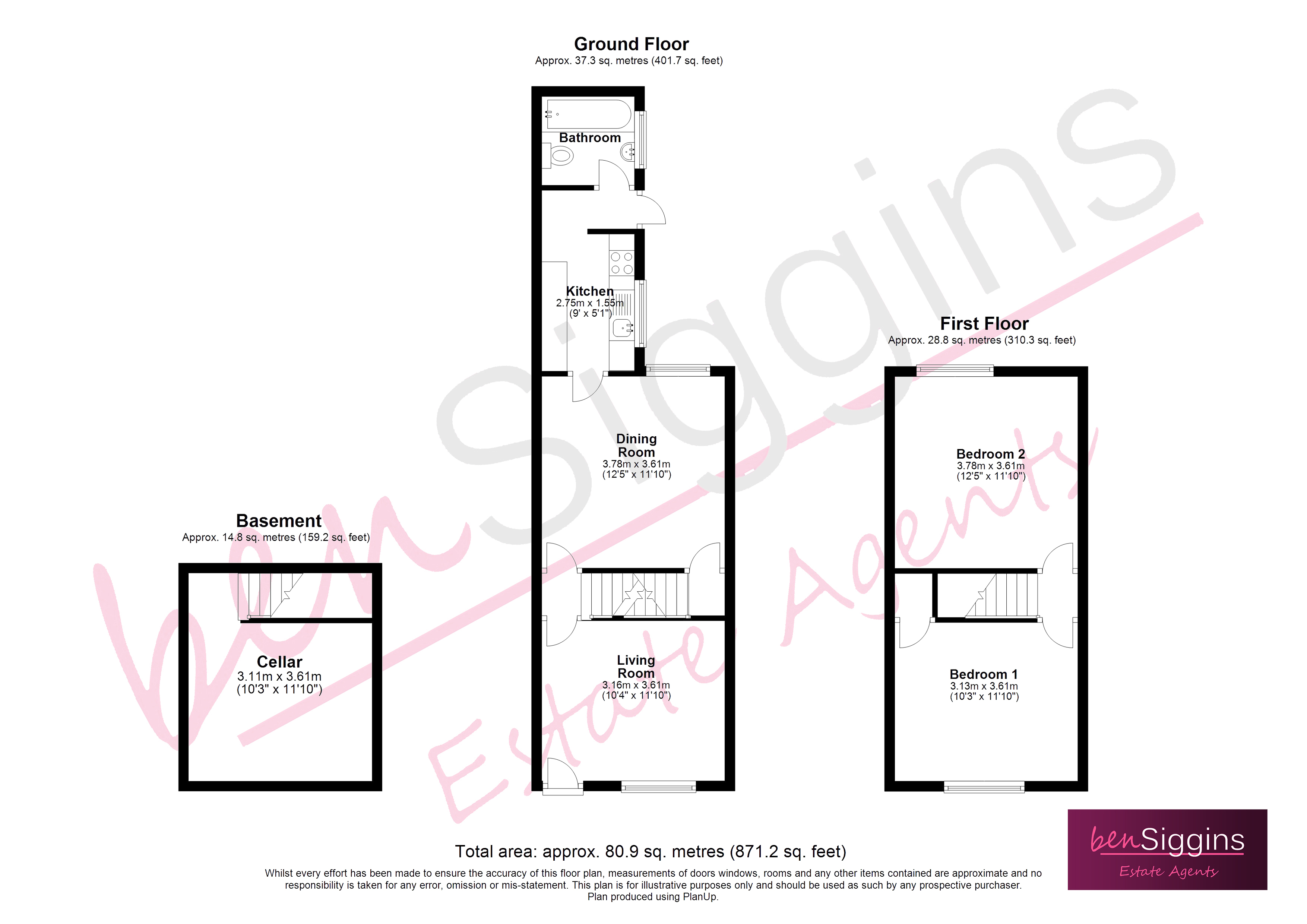 59, Peel Street, Maidstone floorplan