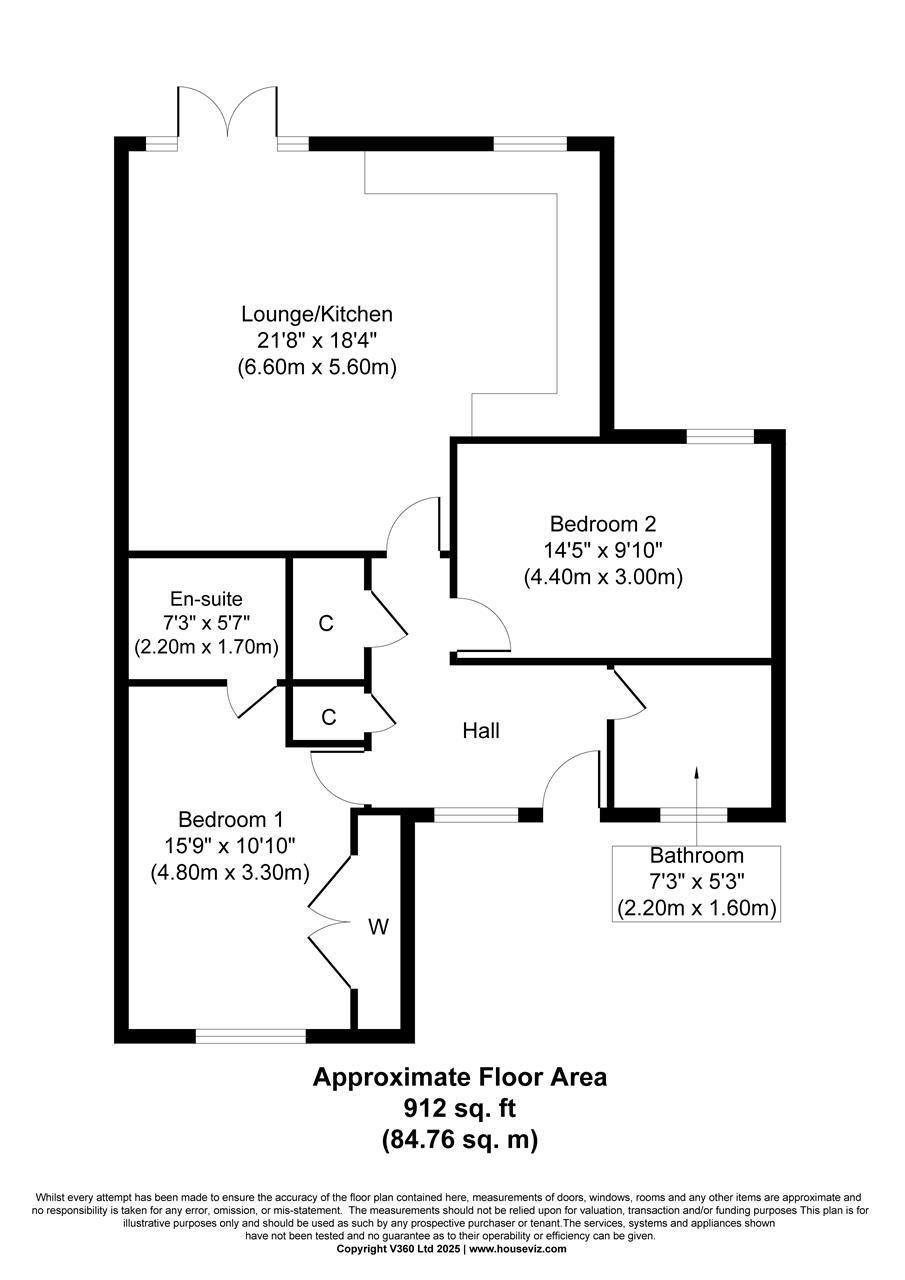Flat 1, Sarah Grace Court, St Ives floorplan