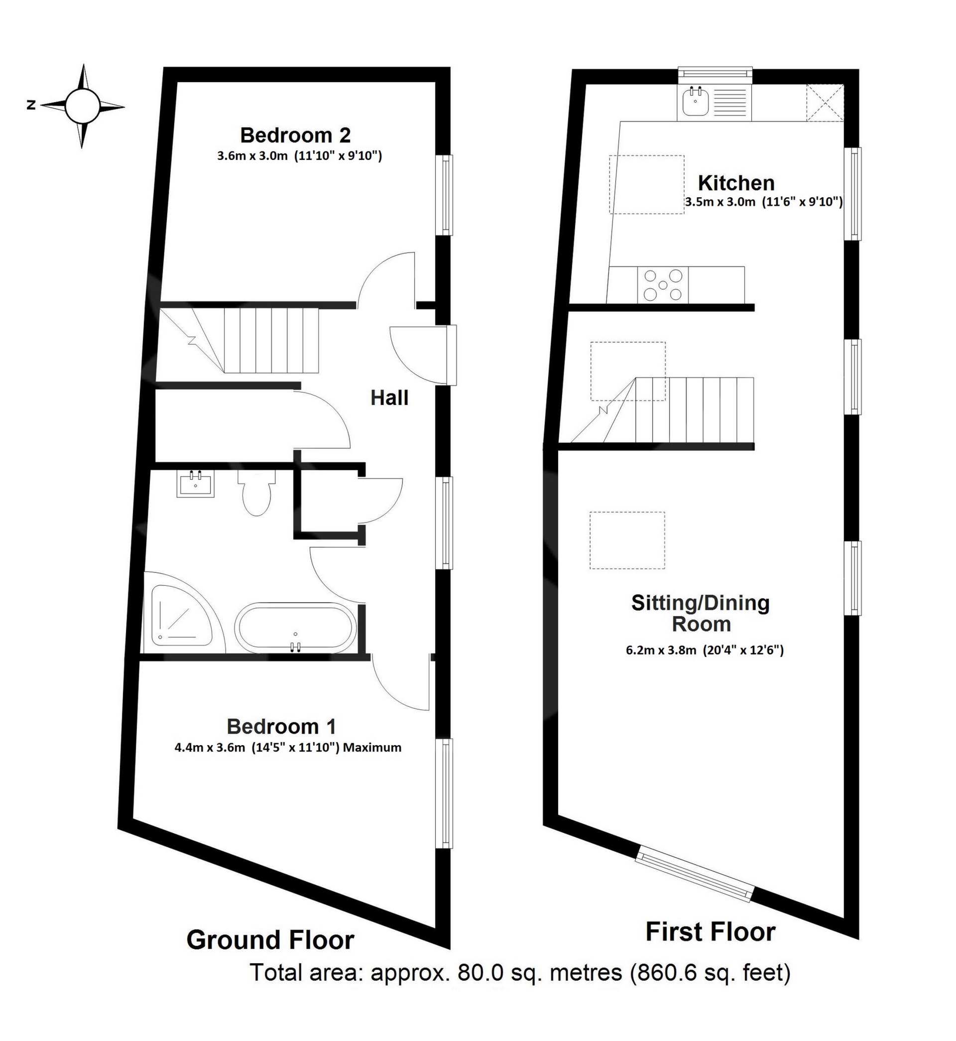 Luccombe Cottage, Luccombe Lane, Exeter floorplan