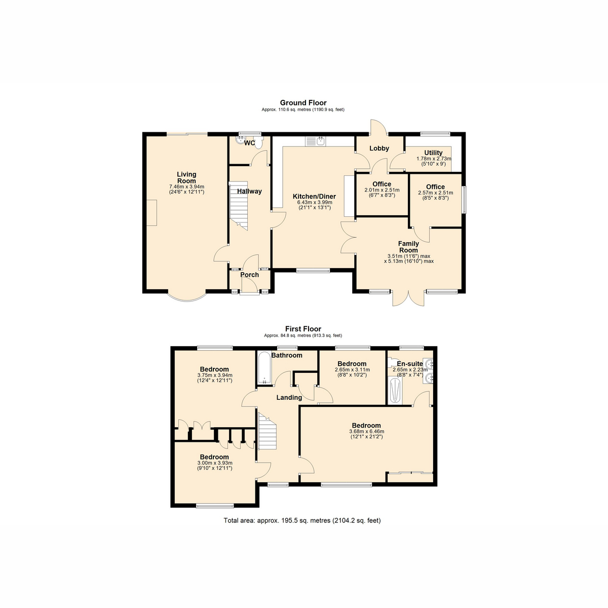 Rosebank, Church Lane, Stourport-on-severn floorplan