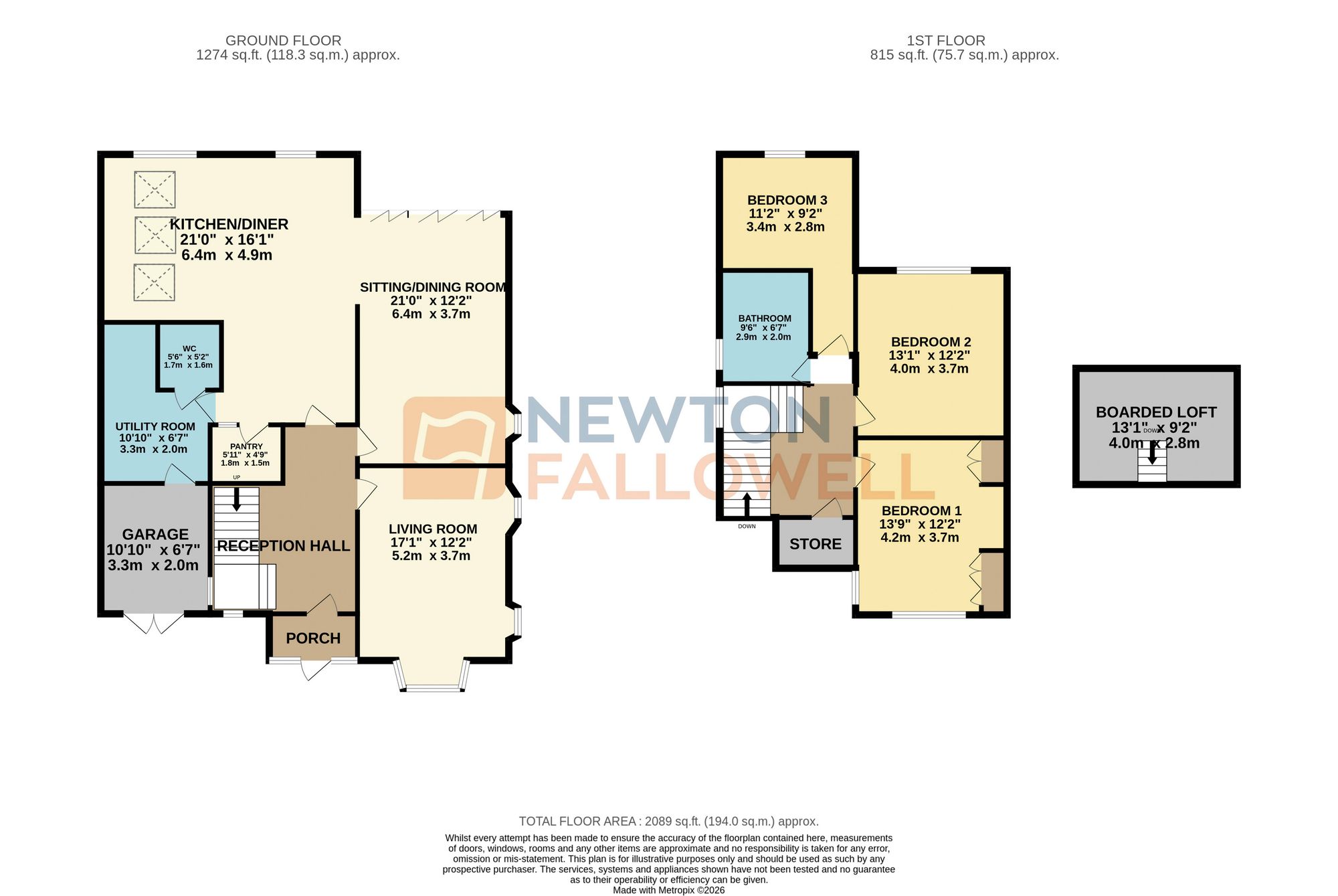19 Eastcourt Road, Leicester floorplan