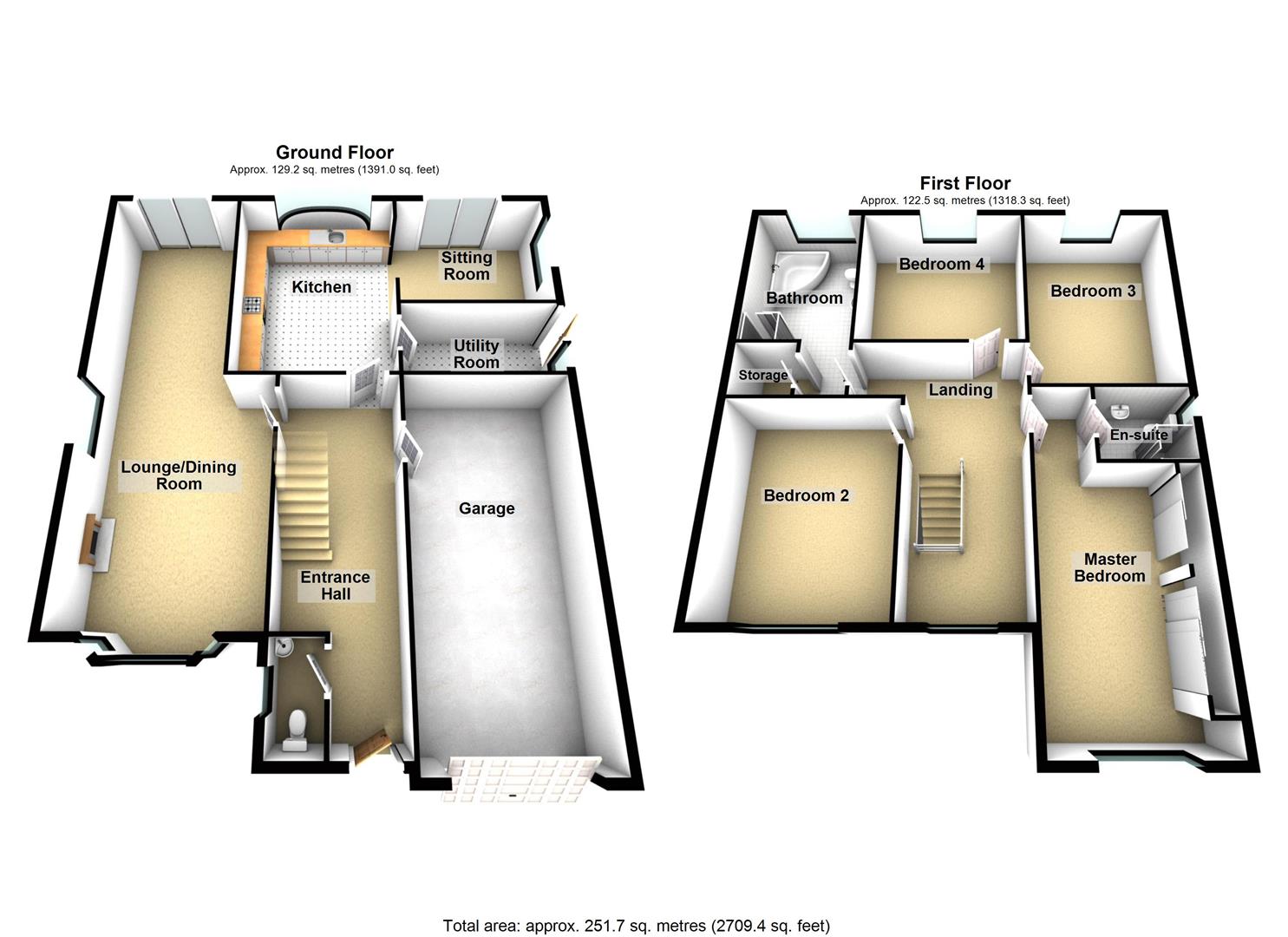 Minffordd, Heol Hen, Llanelli floorplan
