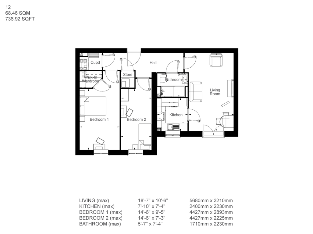 Upper Staithe Road, Stalham, Norwich NR12, 2 bedroom property for sale