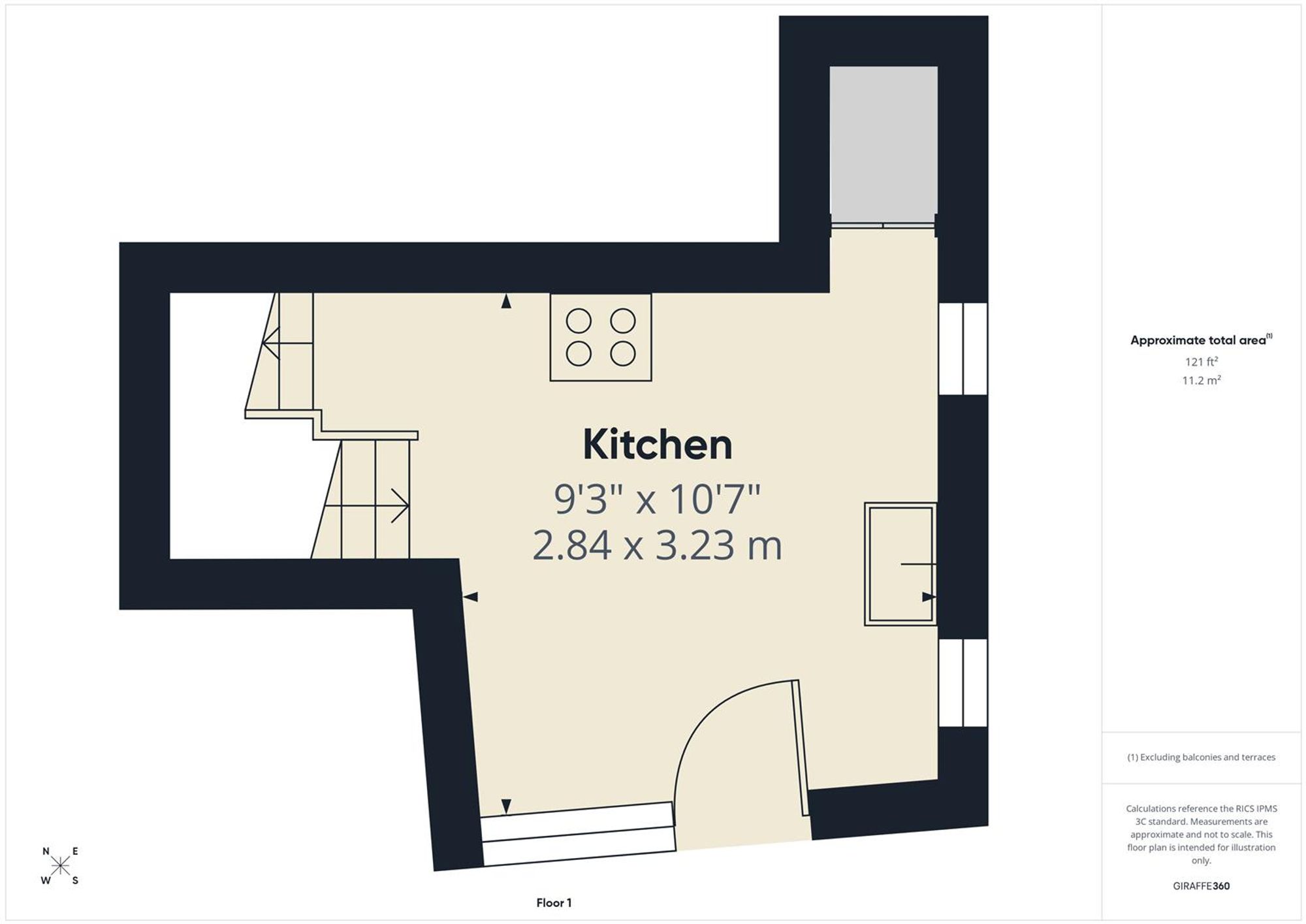 Ebenezers Cottage, 34a Church Street, Cromer floorplan