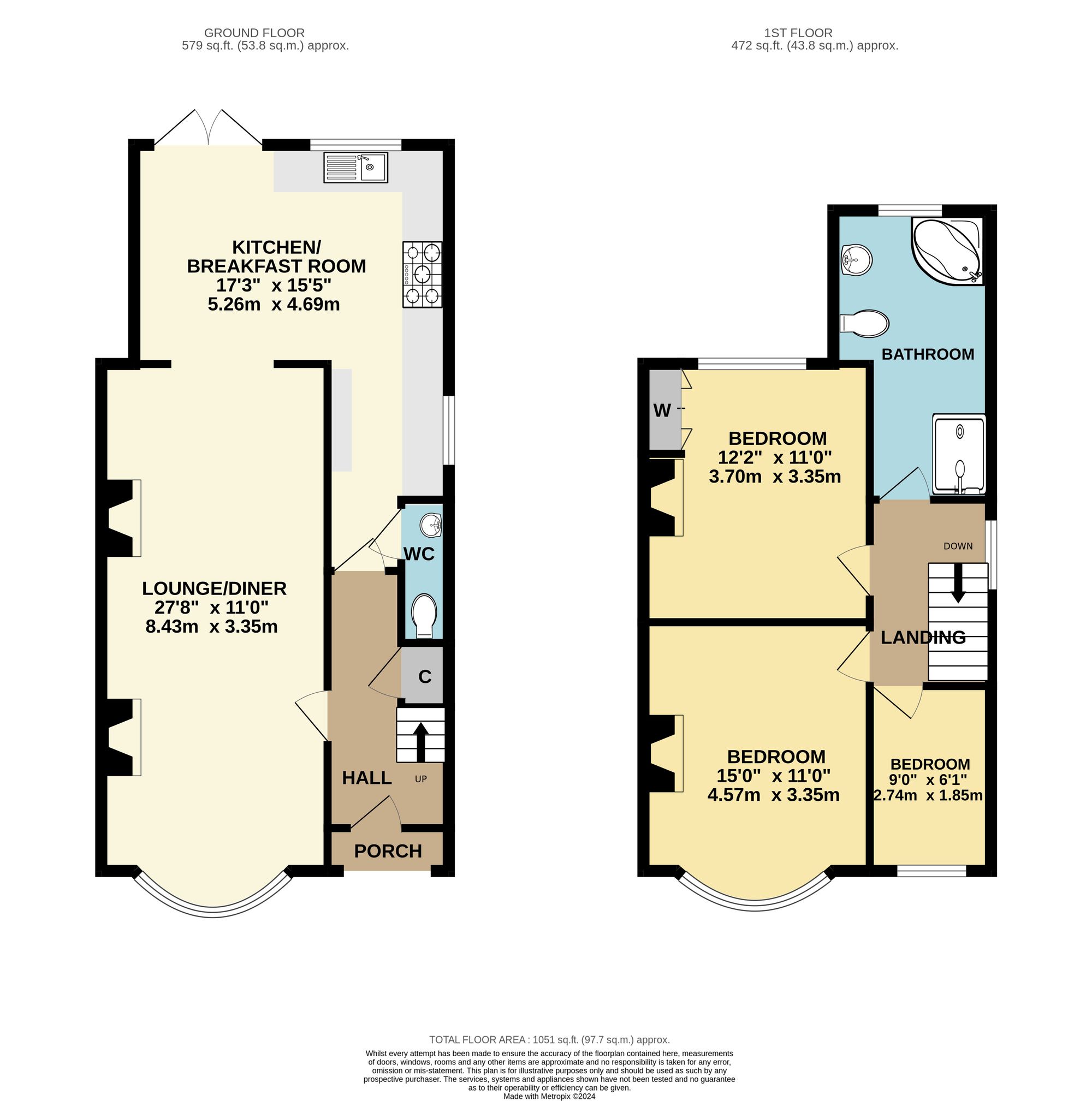 Oak Hill Bursledon So31 3 Bedroom Semi Detached House For Sale