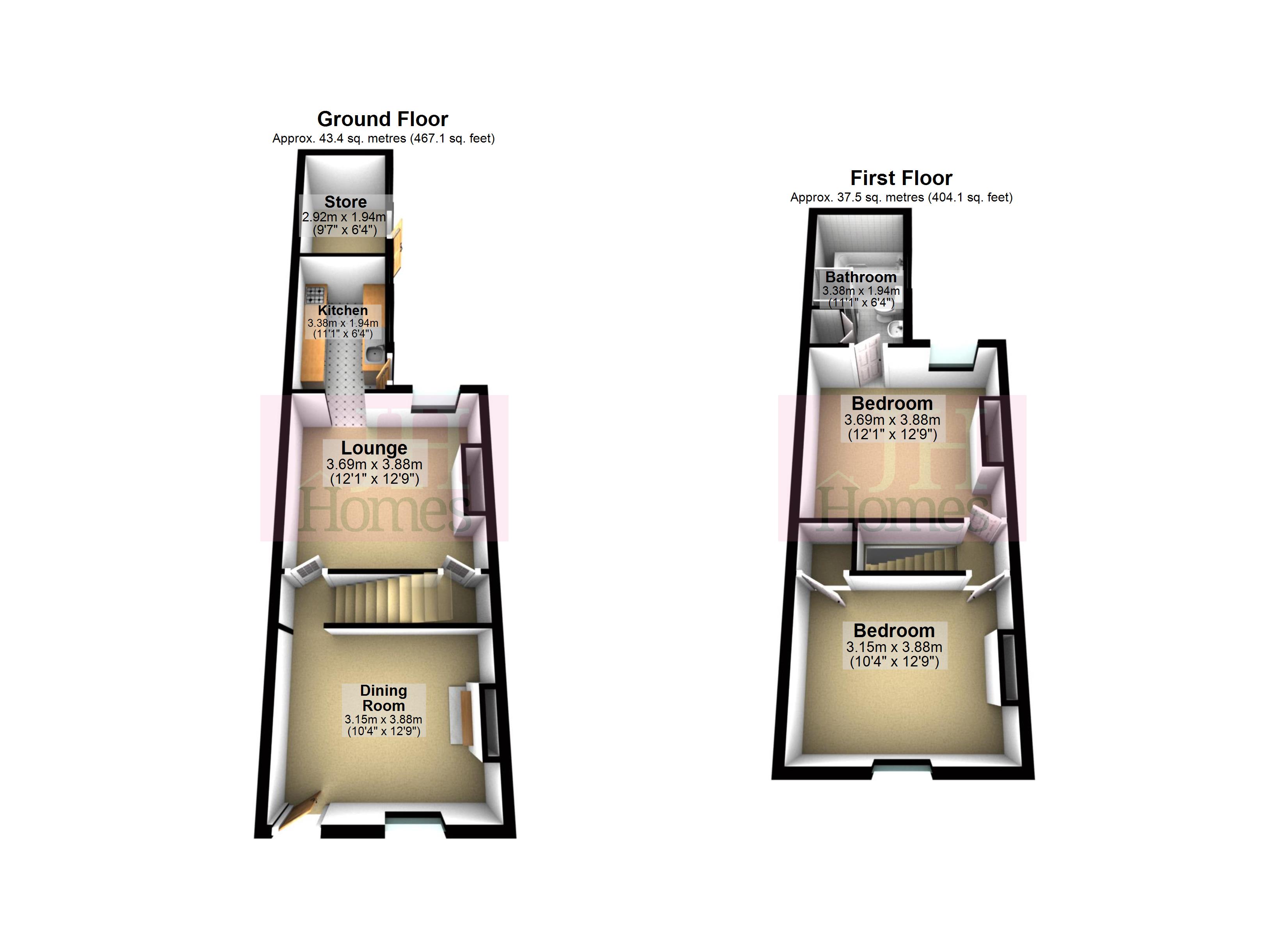 27, Kennedy Street, Ulverston floorplan