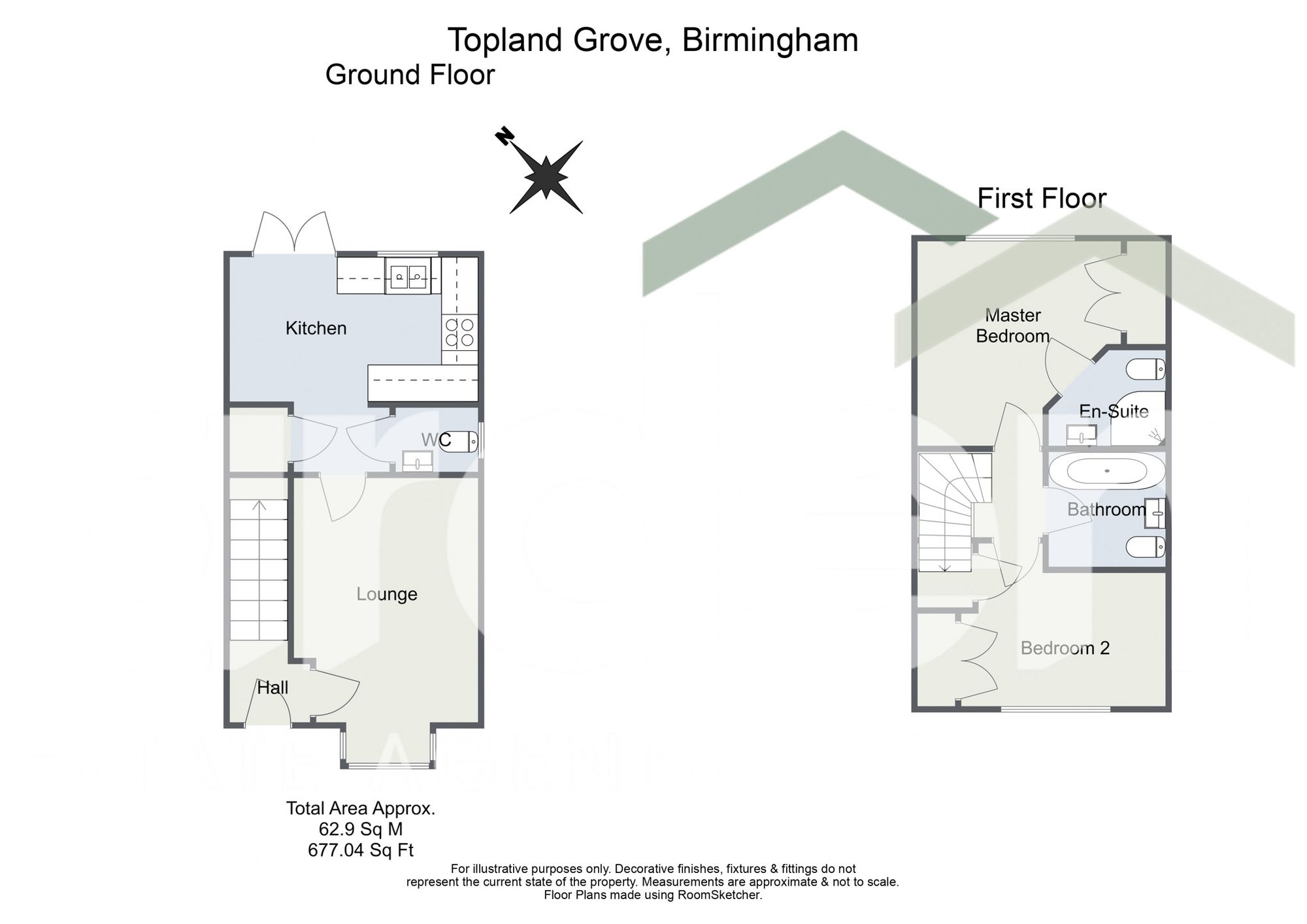 61 Topland Grove, Birmingham floorplan