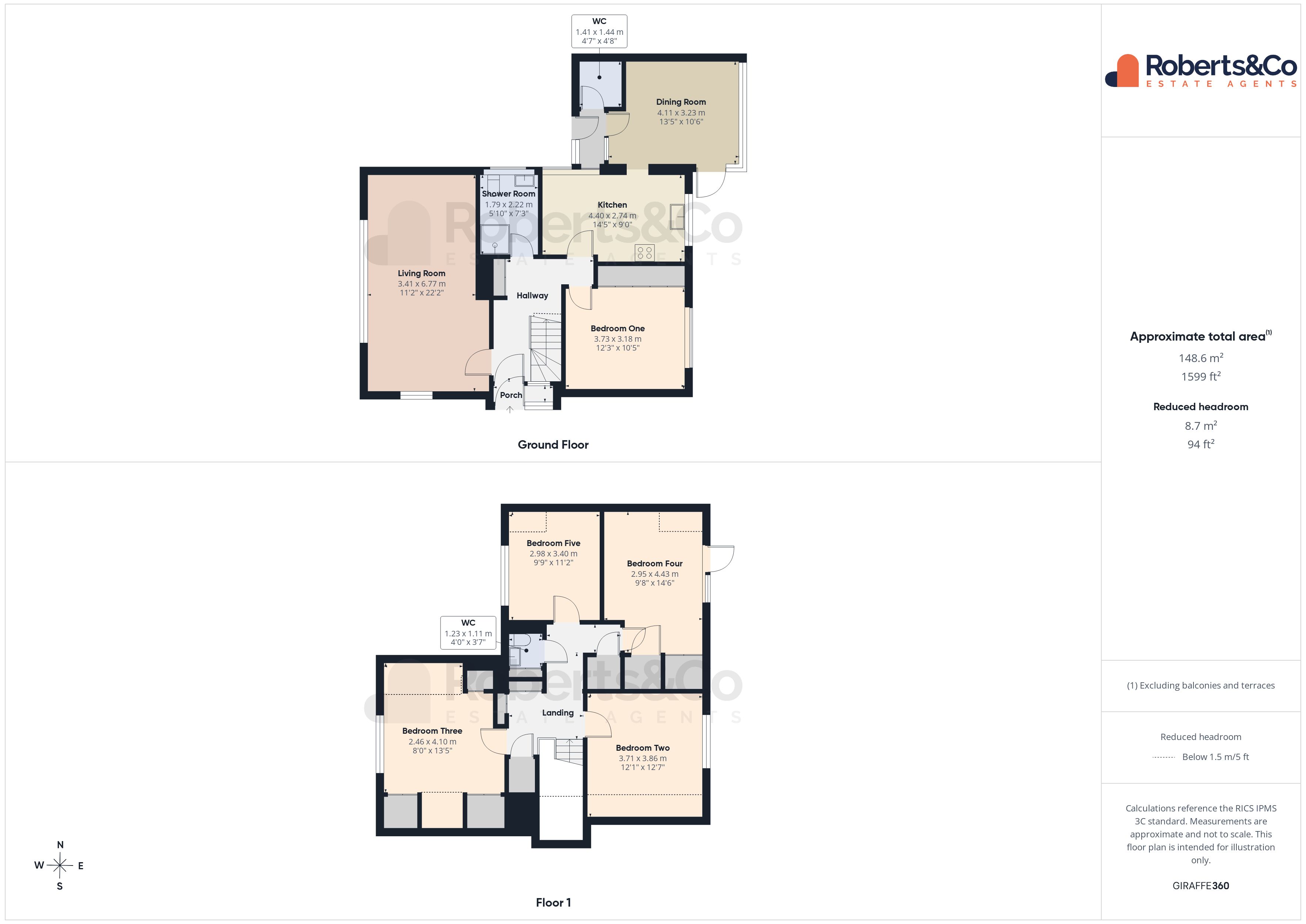 16, Franklands, Longton floorplan