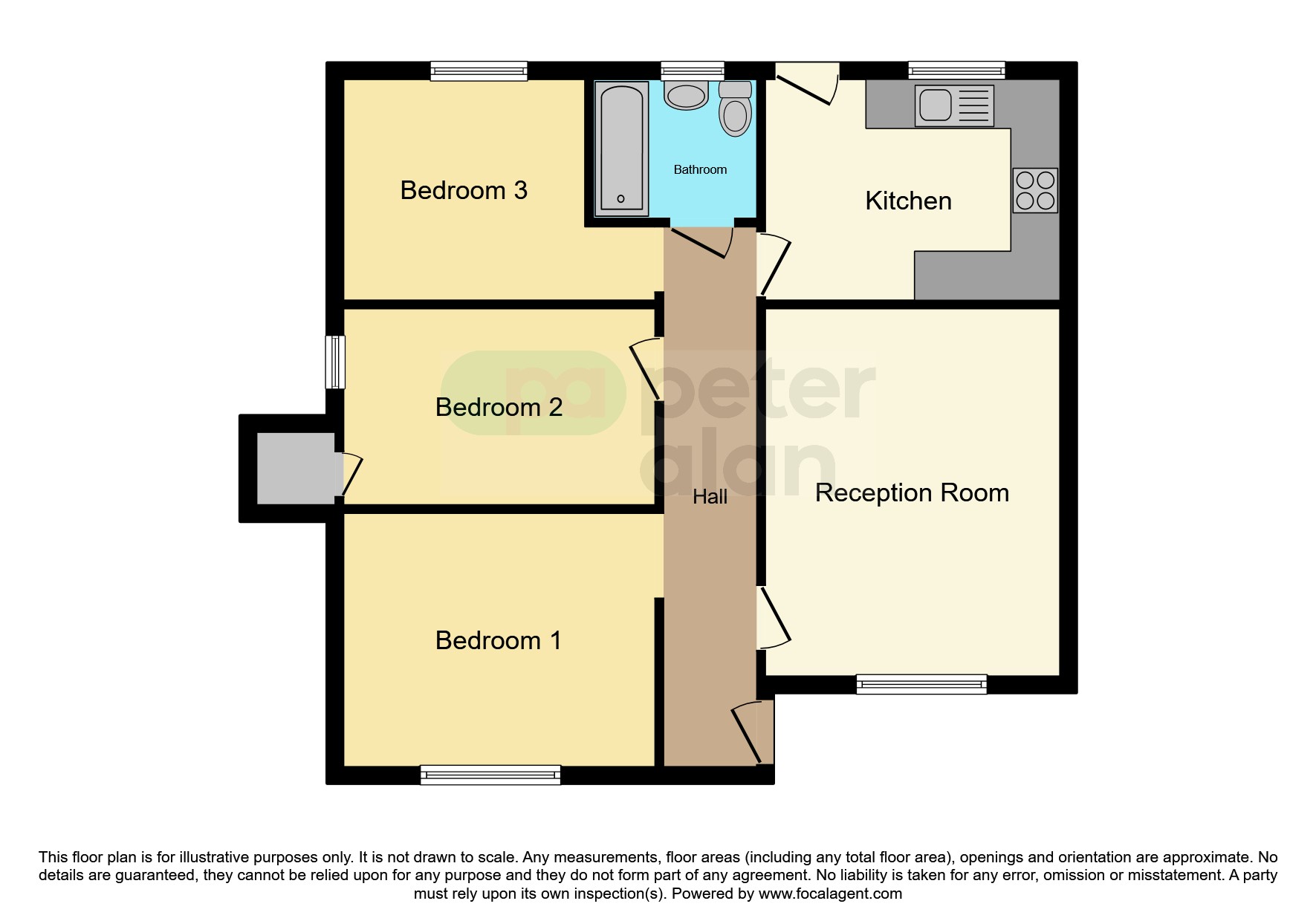 58, Jenner Road, Barry floorplan