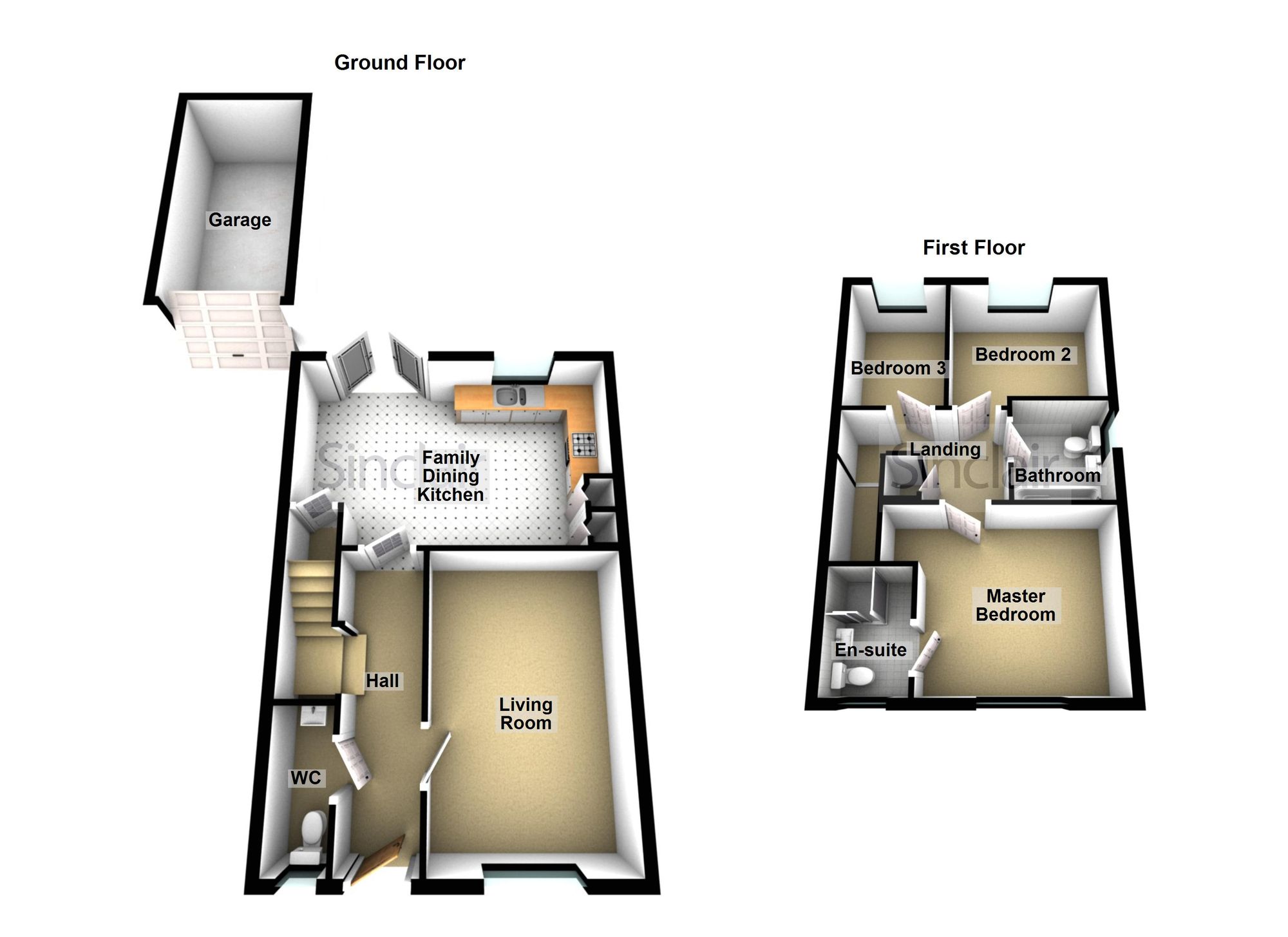 4 Burgess Close, Loughborough floorplan