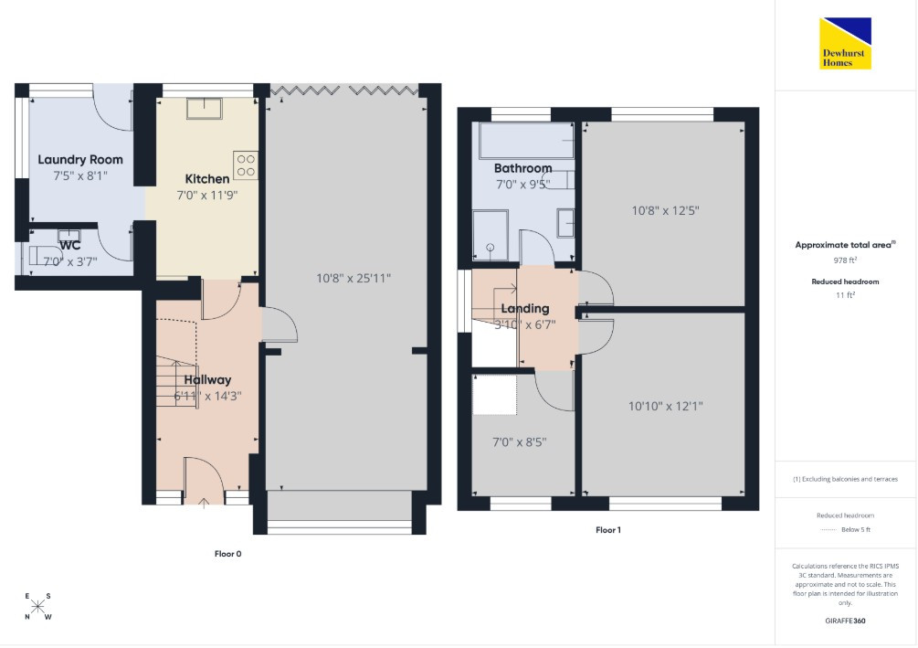 25, Seymour Road, Ashton-On-Ribble floorplan