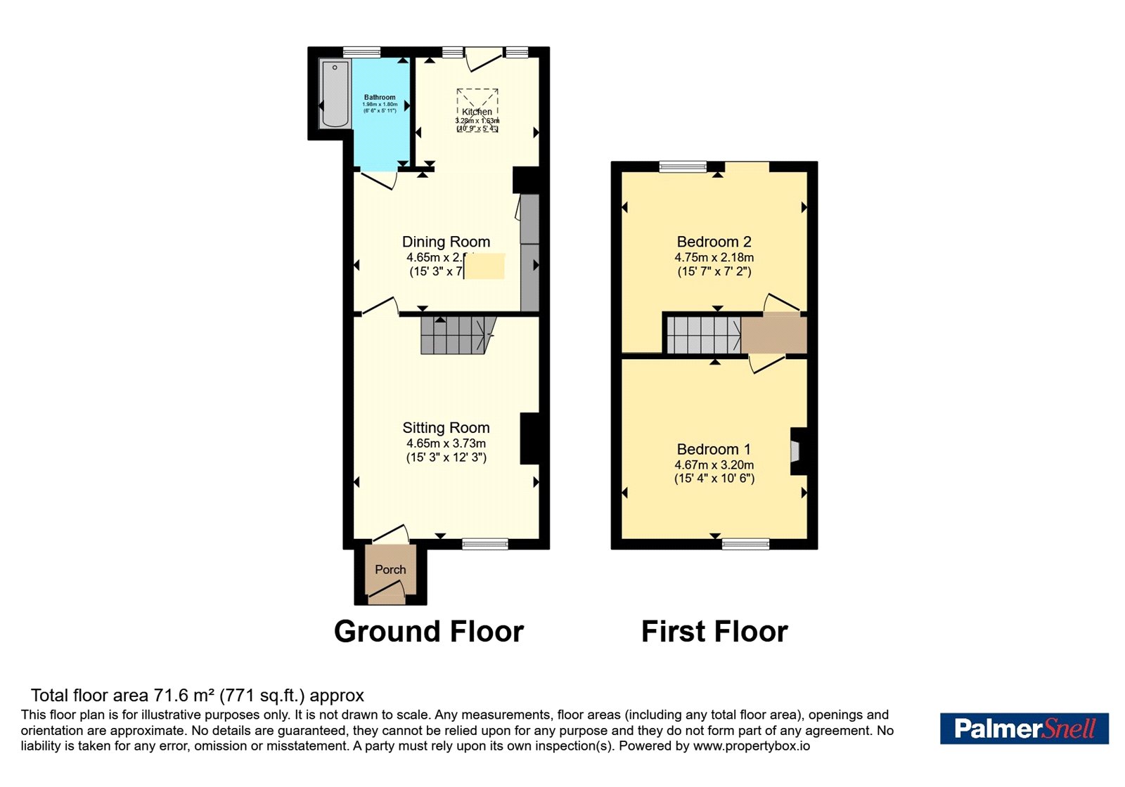 3, Stowers Row, Somerset floorplan