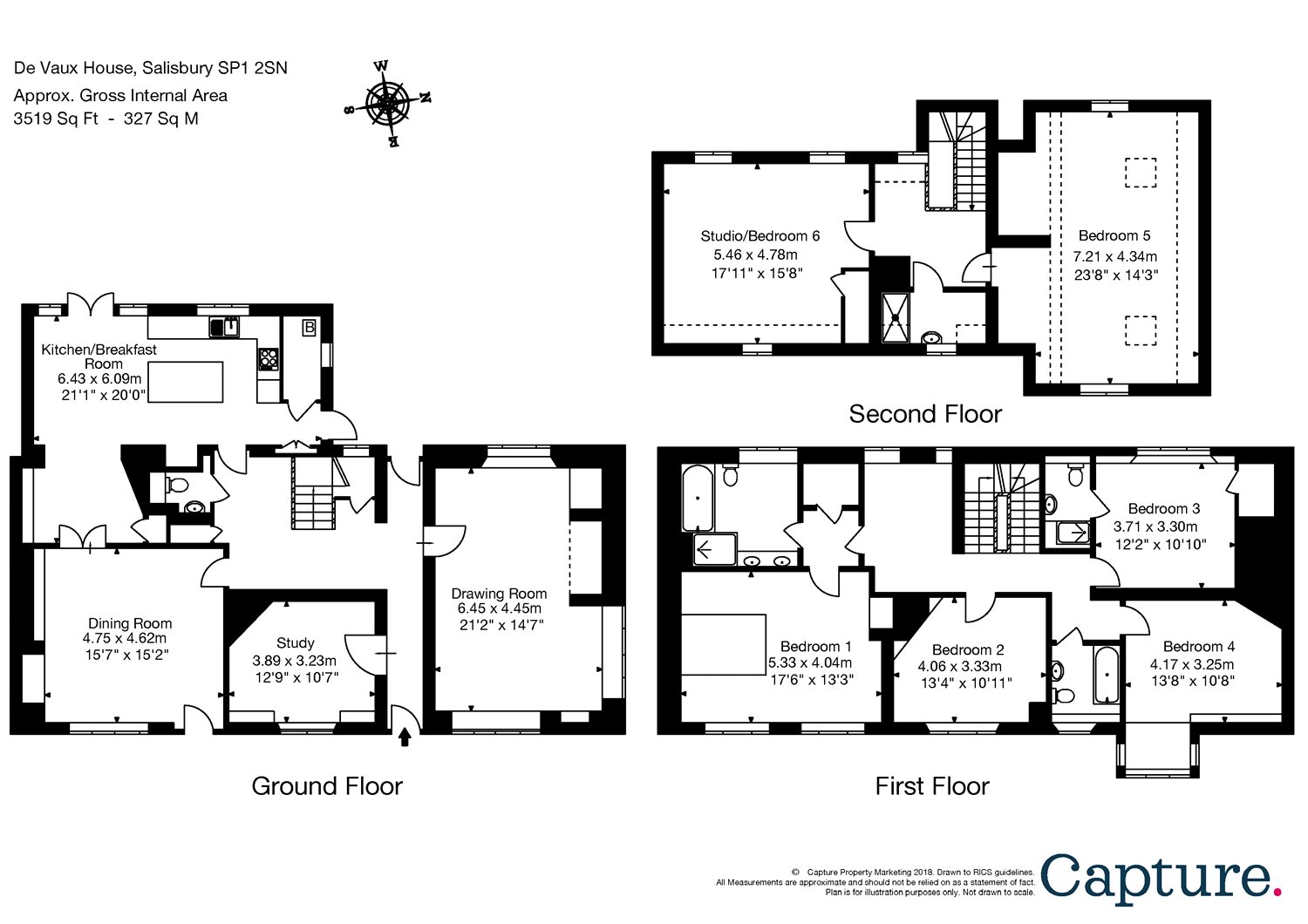 6 Bedrooms Detached house for sale in St Nicholas Road, Salisbury, Wiltshire SP1